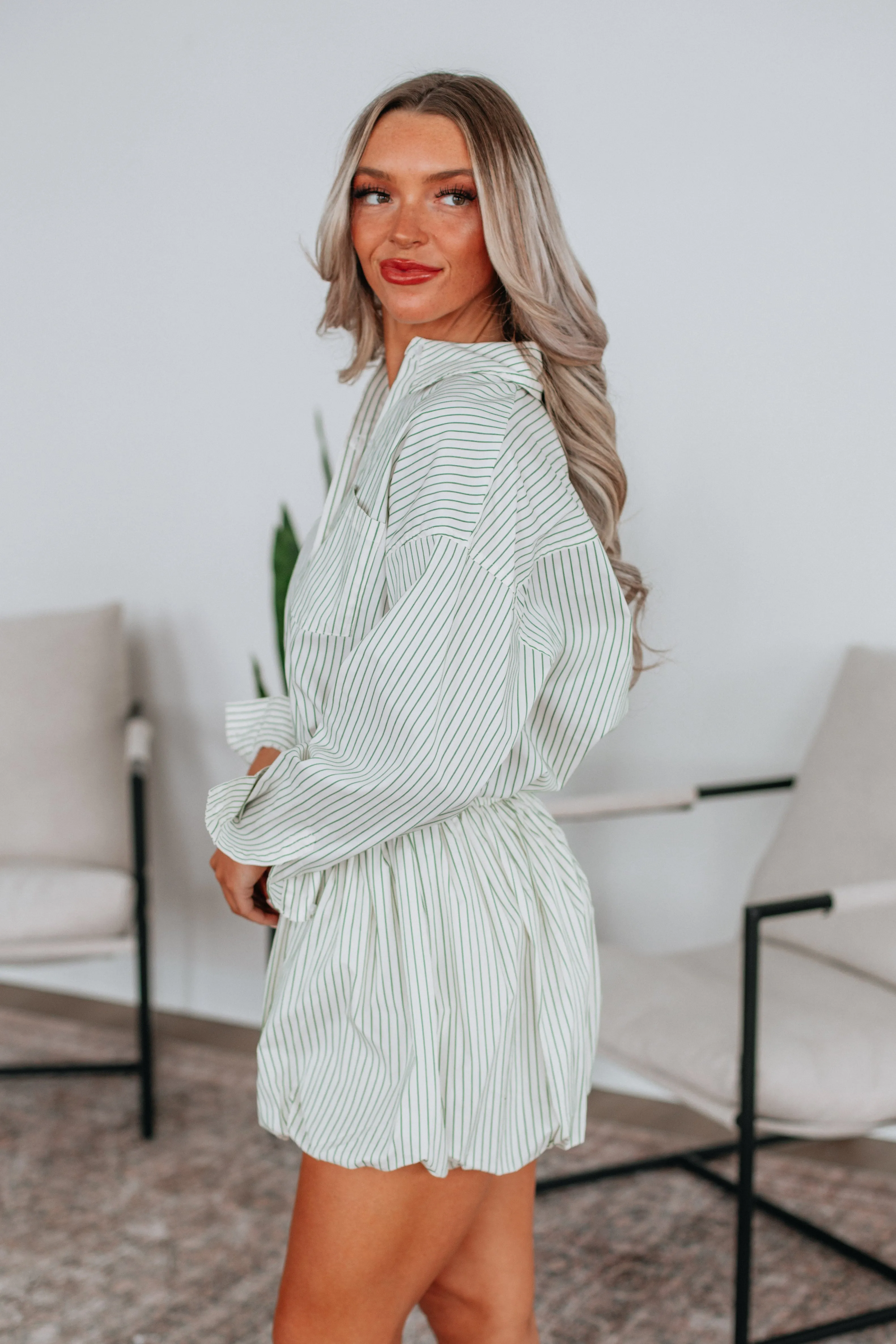 Aella Striped Skirt