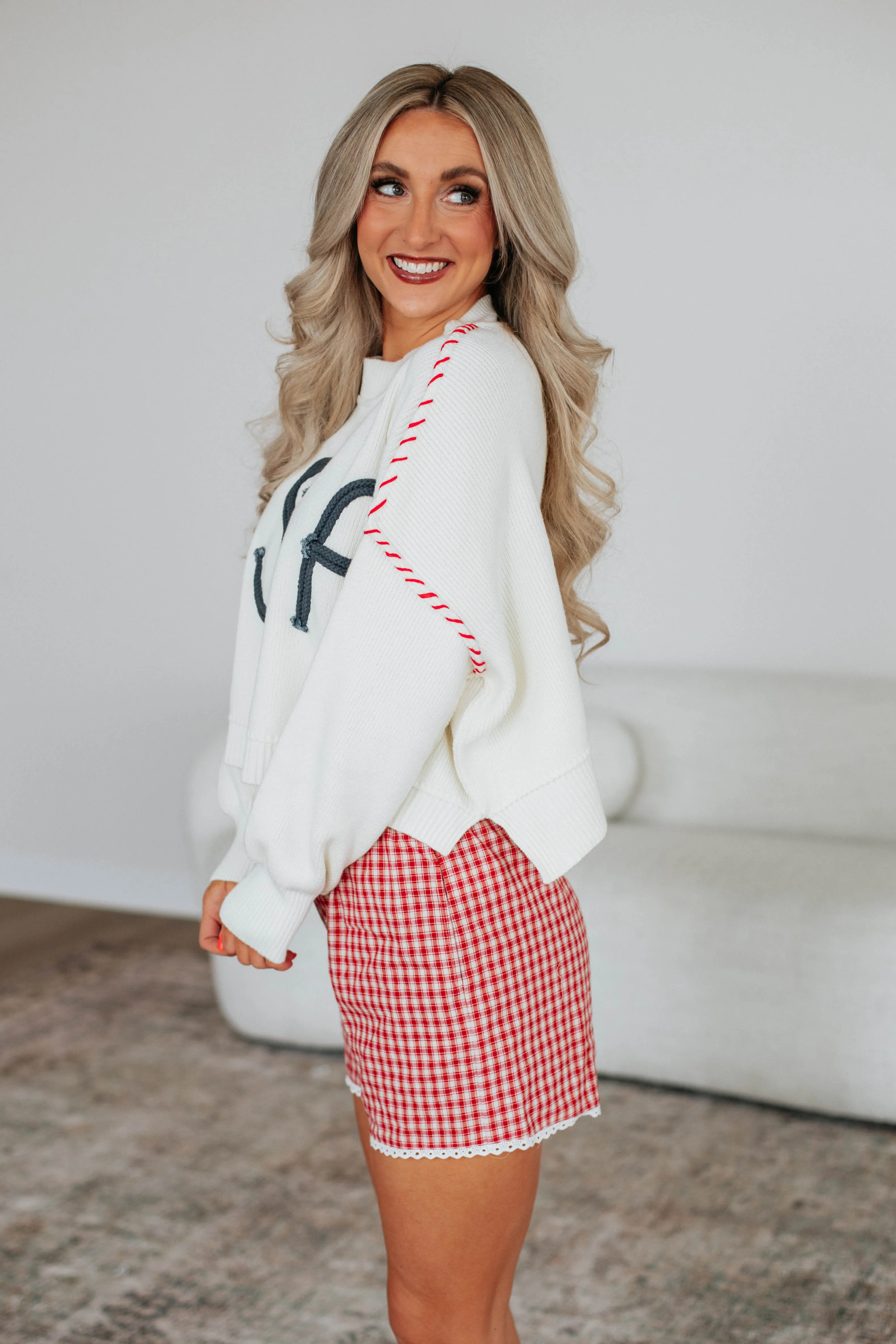 Americana Sweater - Ivory