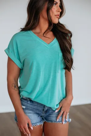Ardell Basic Tee - Seafoam