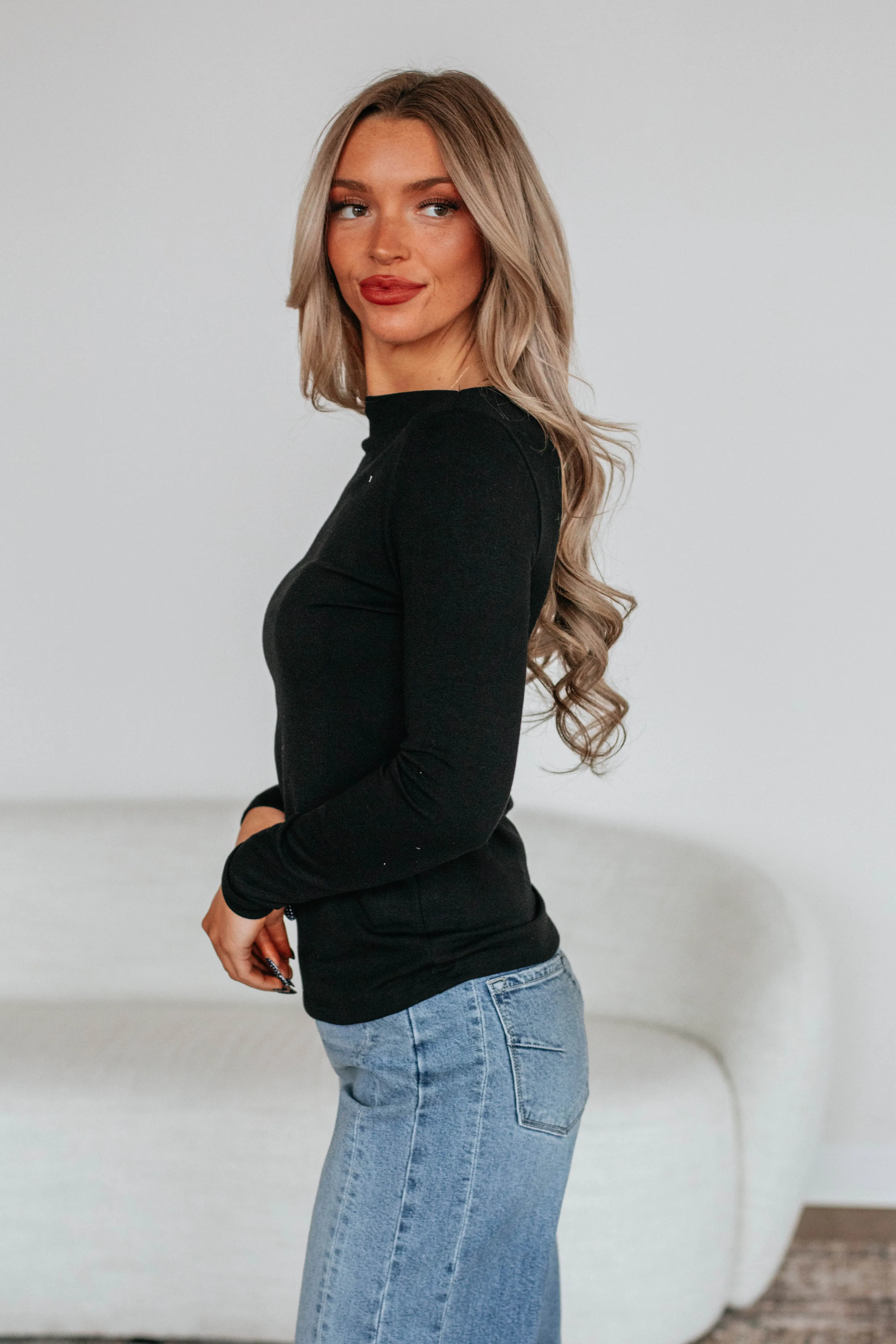 Audra Basic Top - Black