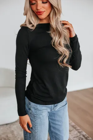 Audra Basic Top - Black