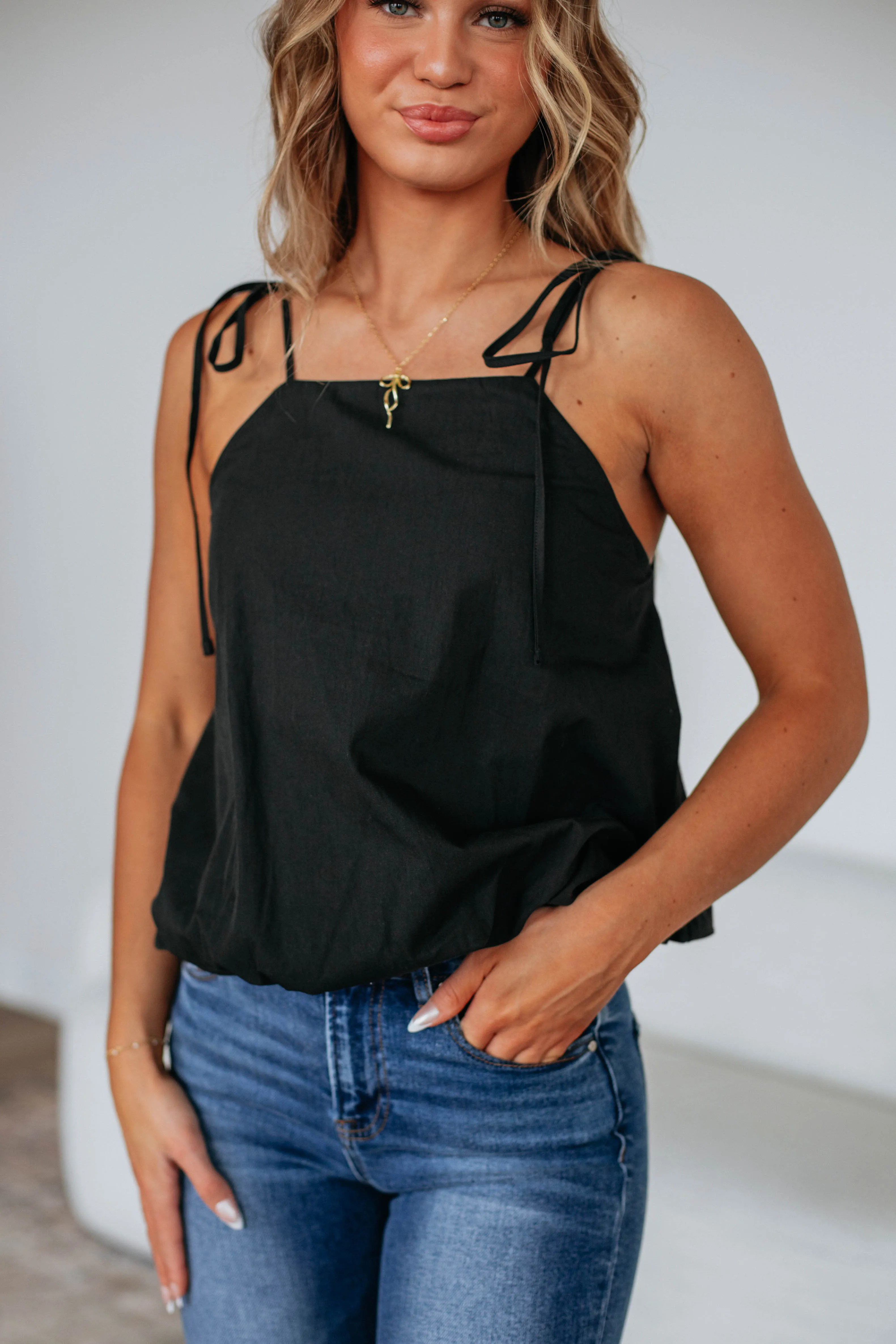 Audrianna Tank - Black