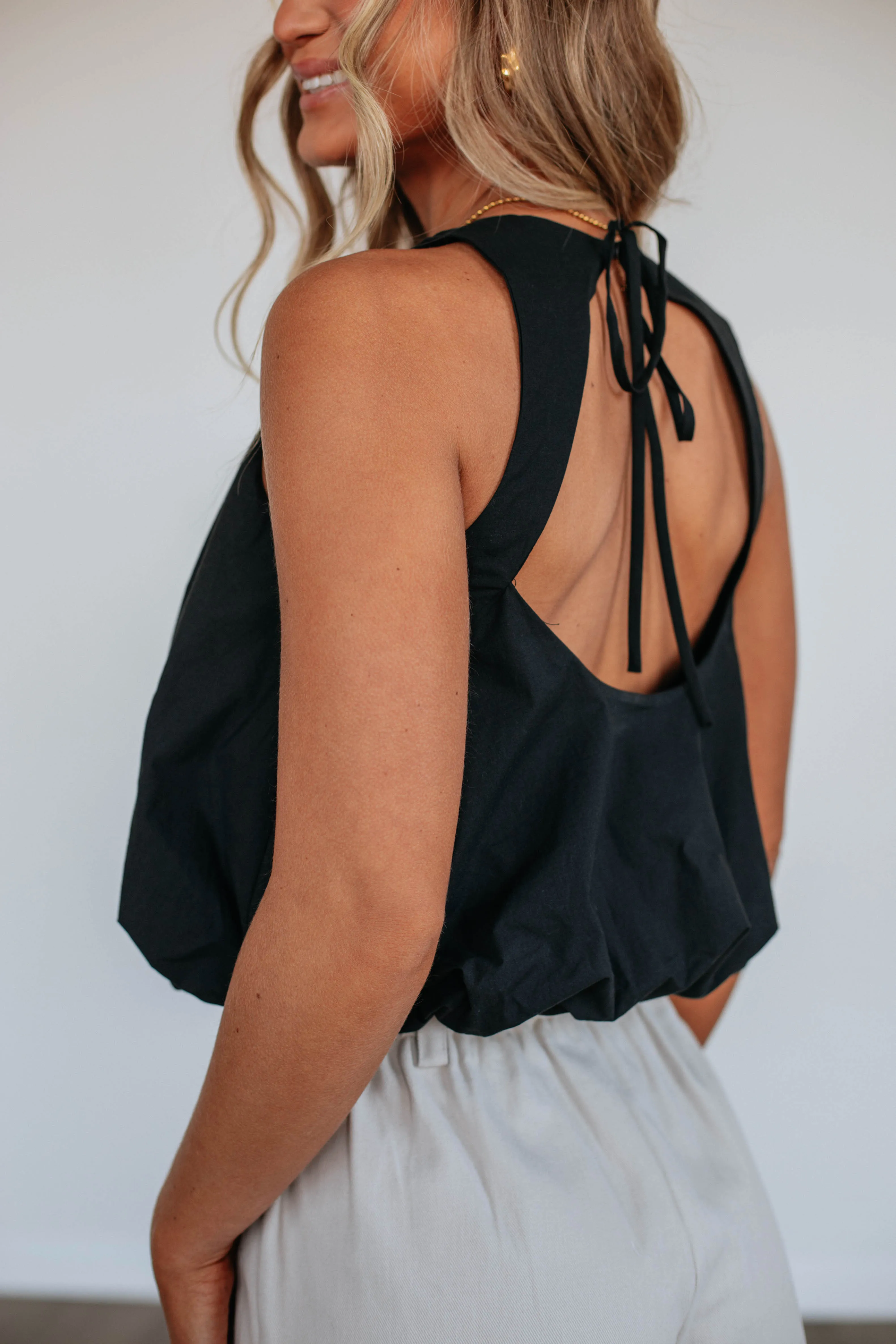 Avalynn Top - Black