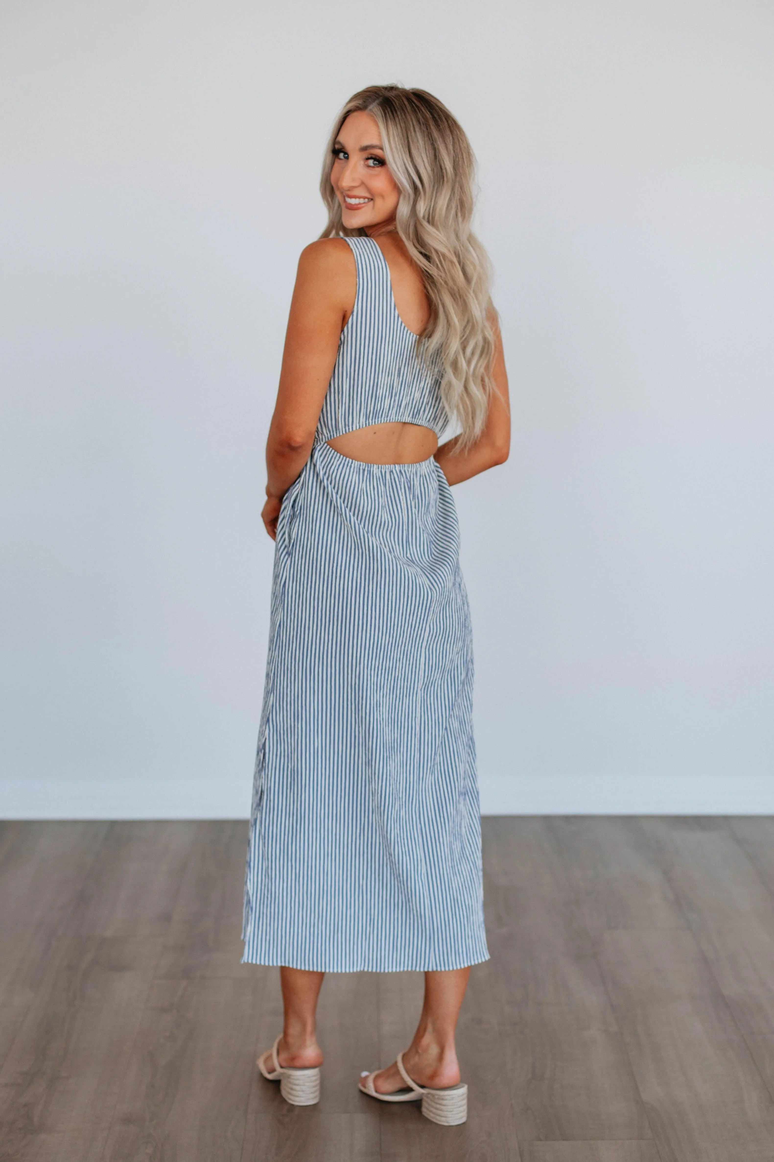 Ayah Striped Dress