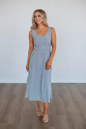 Ayah Striped Dress