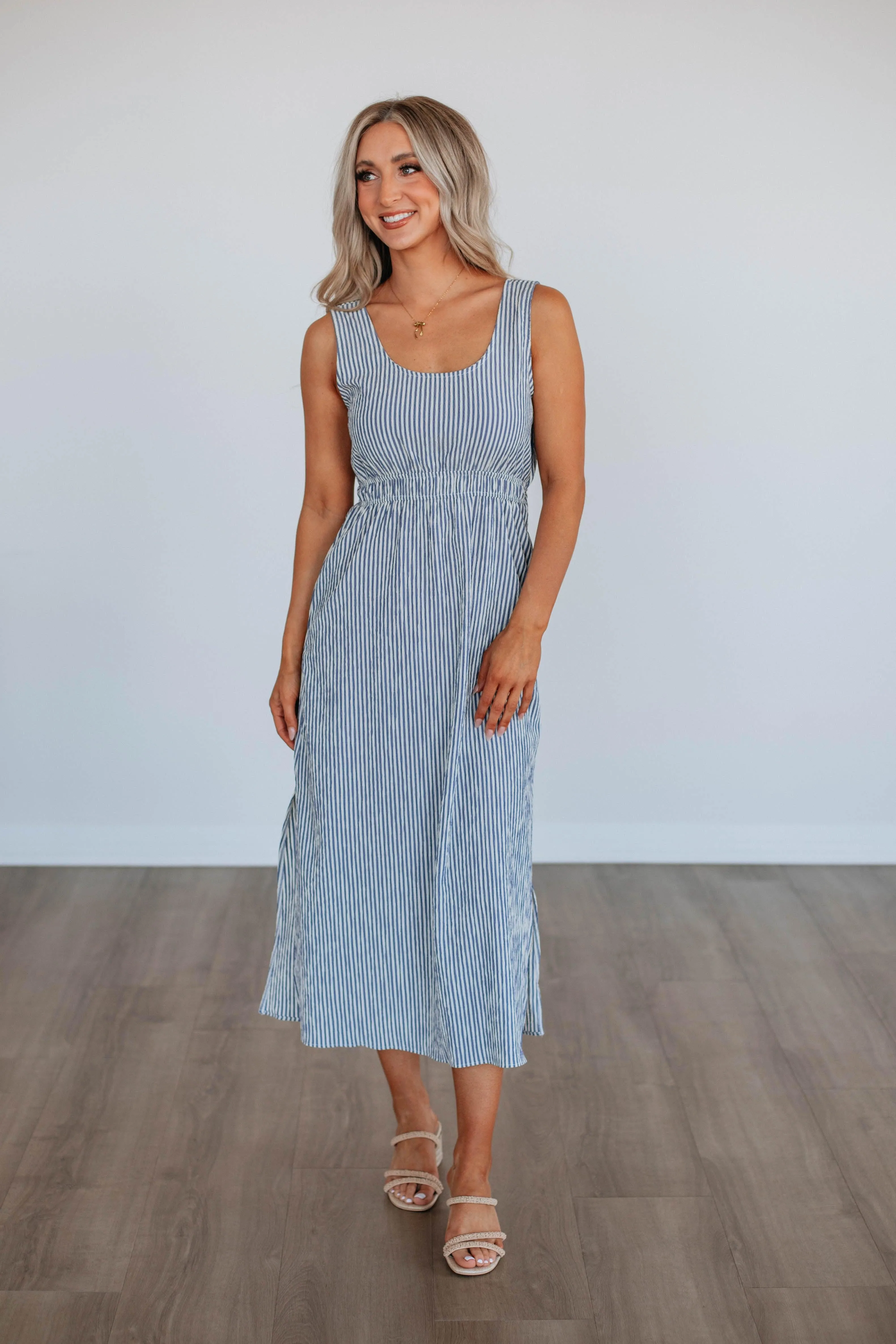Ayah Striped Dress