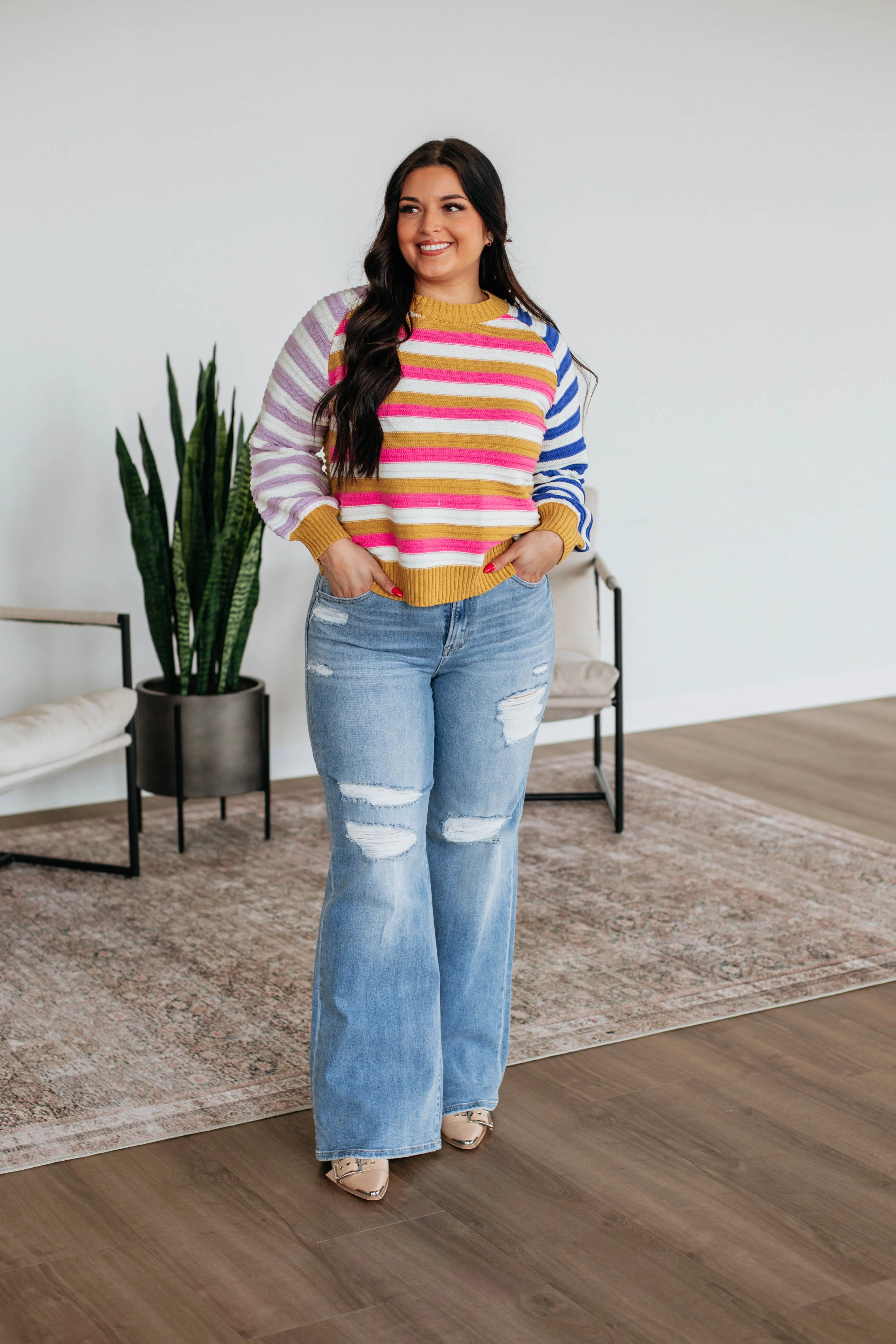 Azai Colorblock Sweater