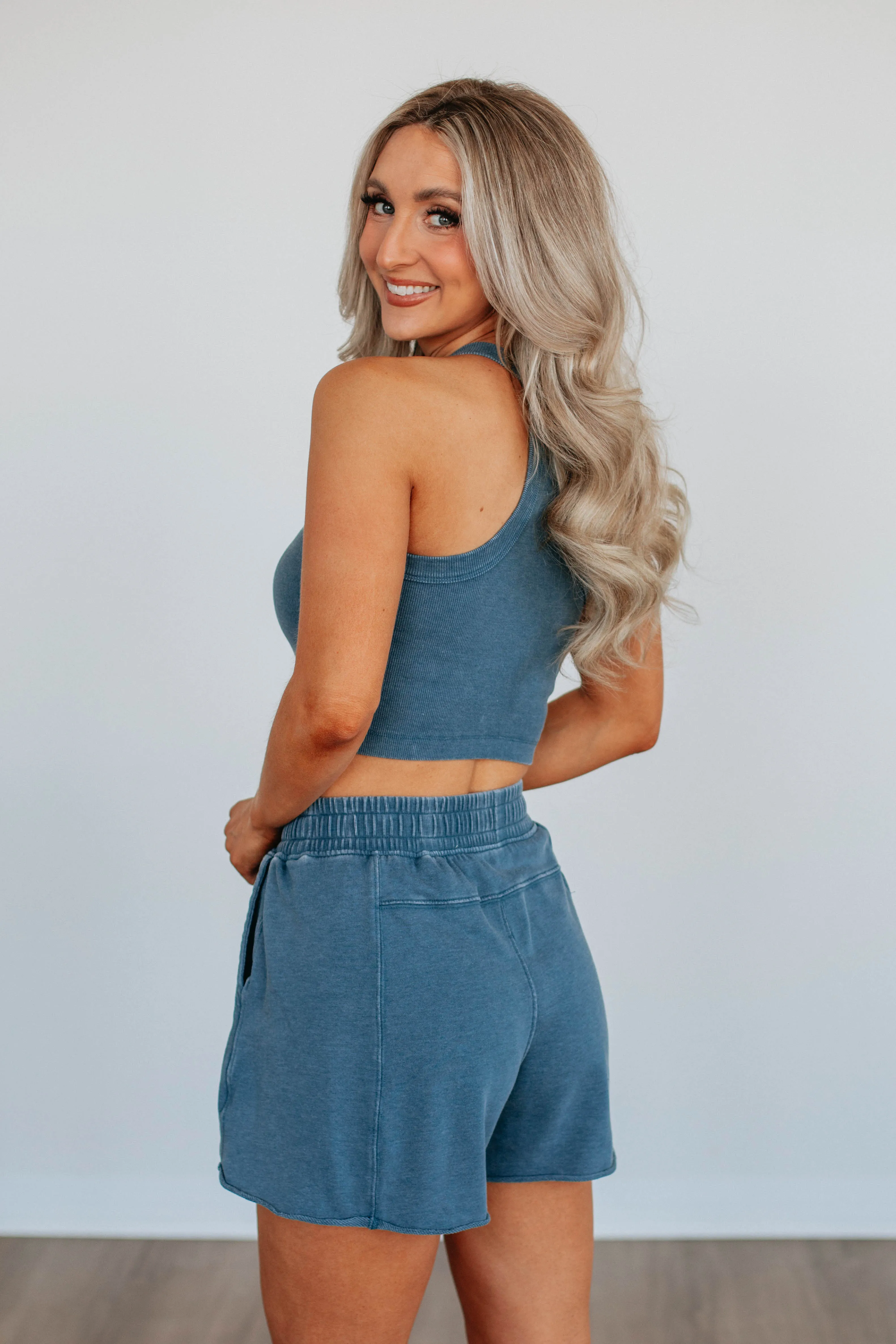 Bizzy Lounge Shorts - Deep Sea
