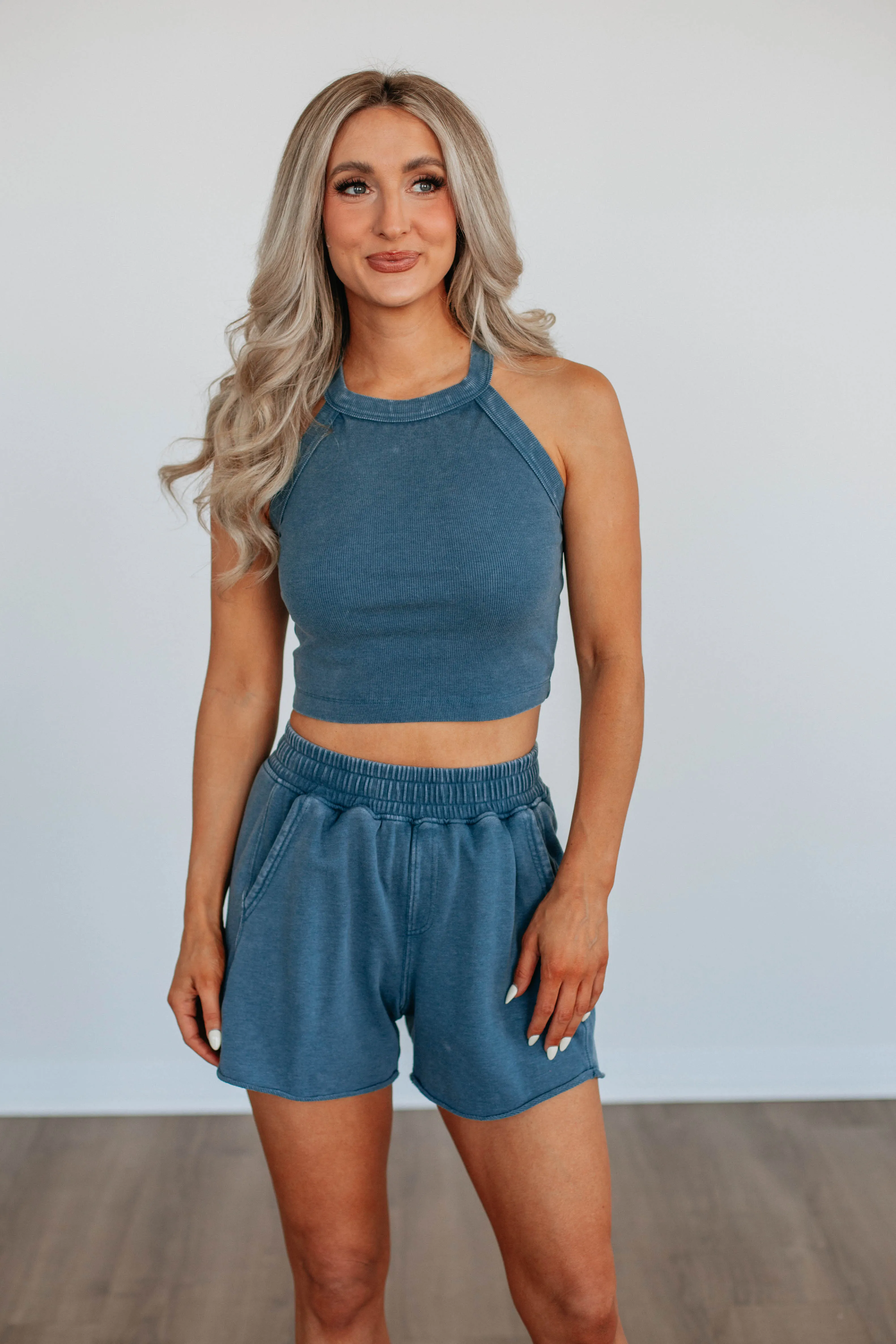 Bizzy Lounge Shorts - Deep Sea