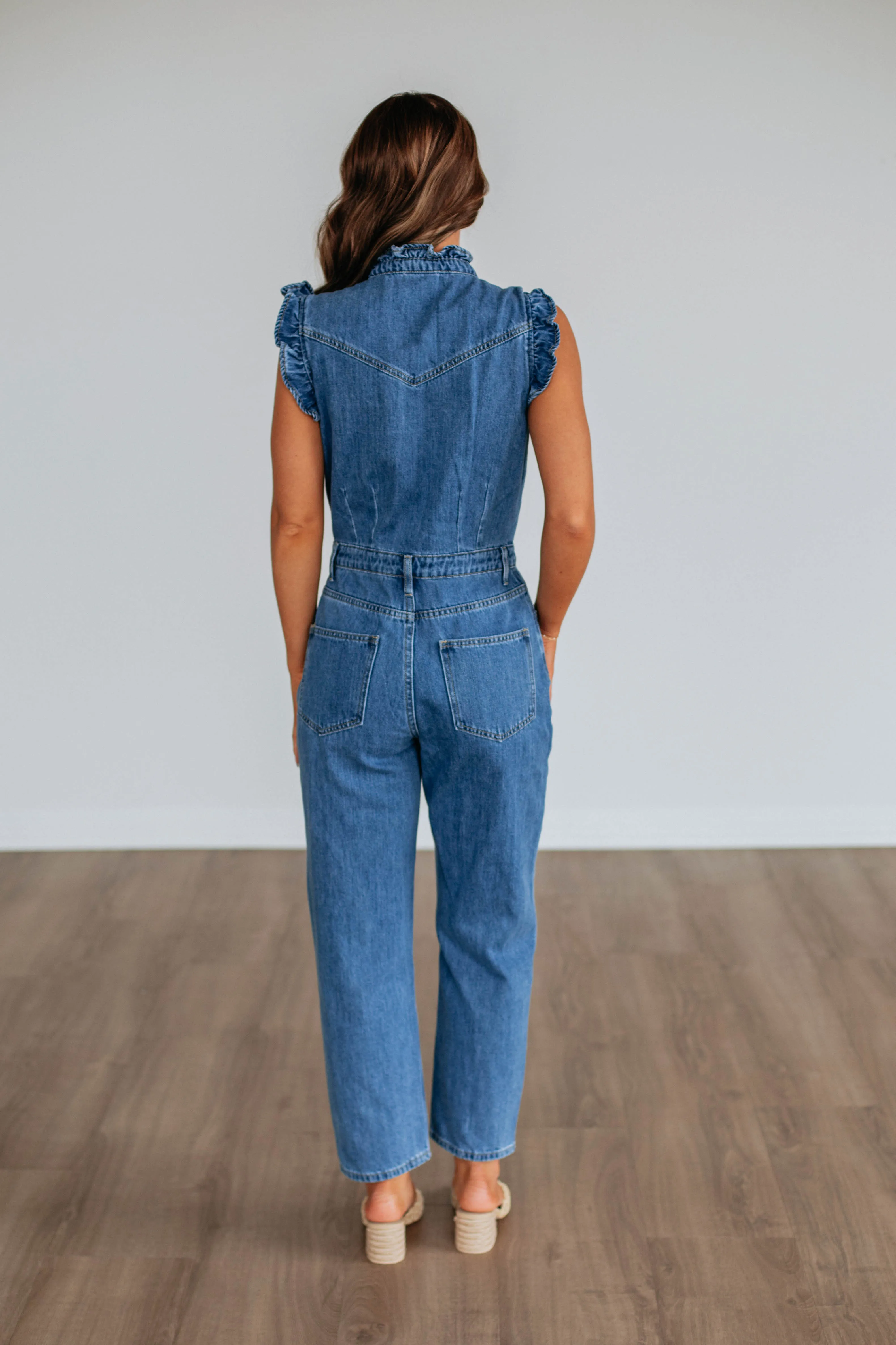 Blakely Denim Jumpsuit