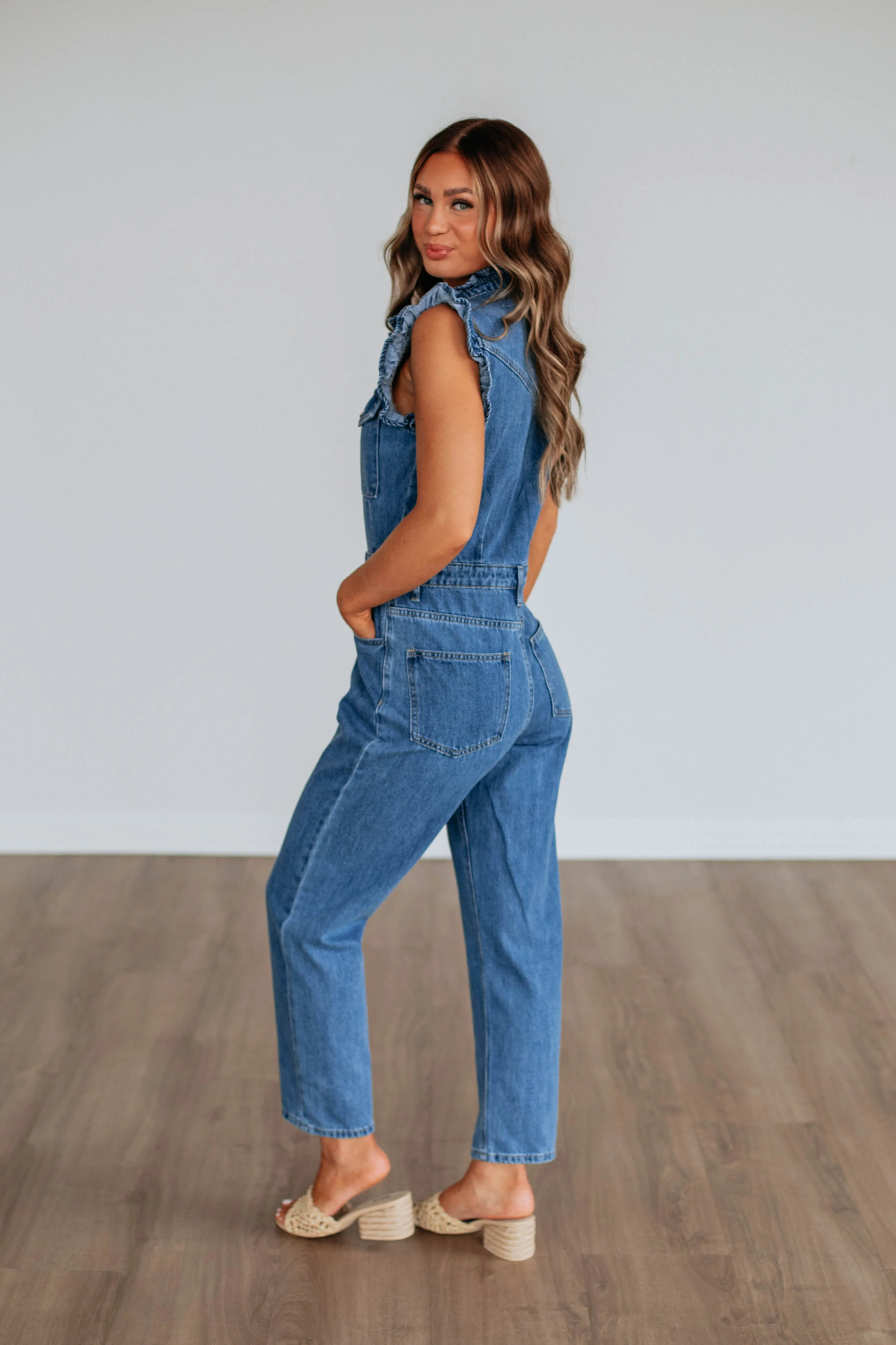 Blakely Denim Jumpsuit