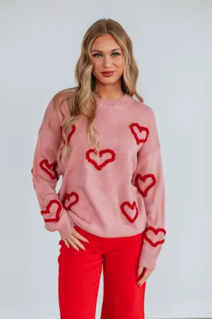 Blushing Babe Sweater