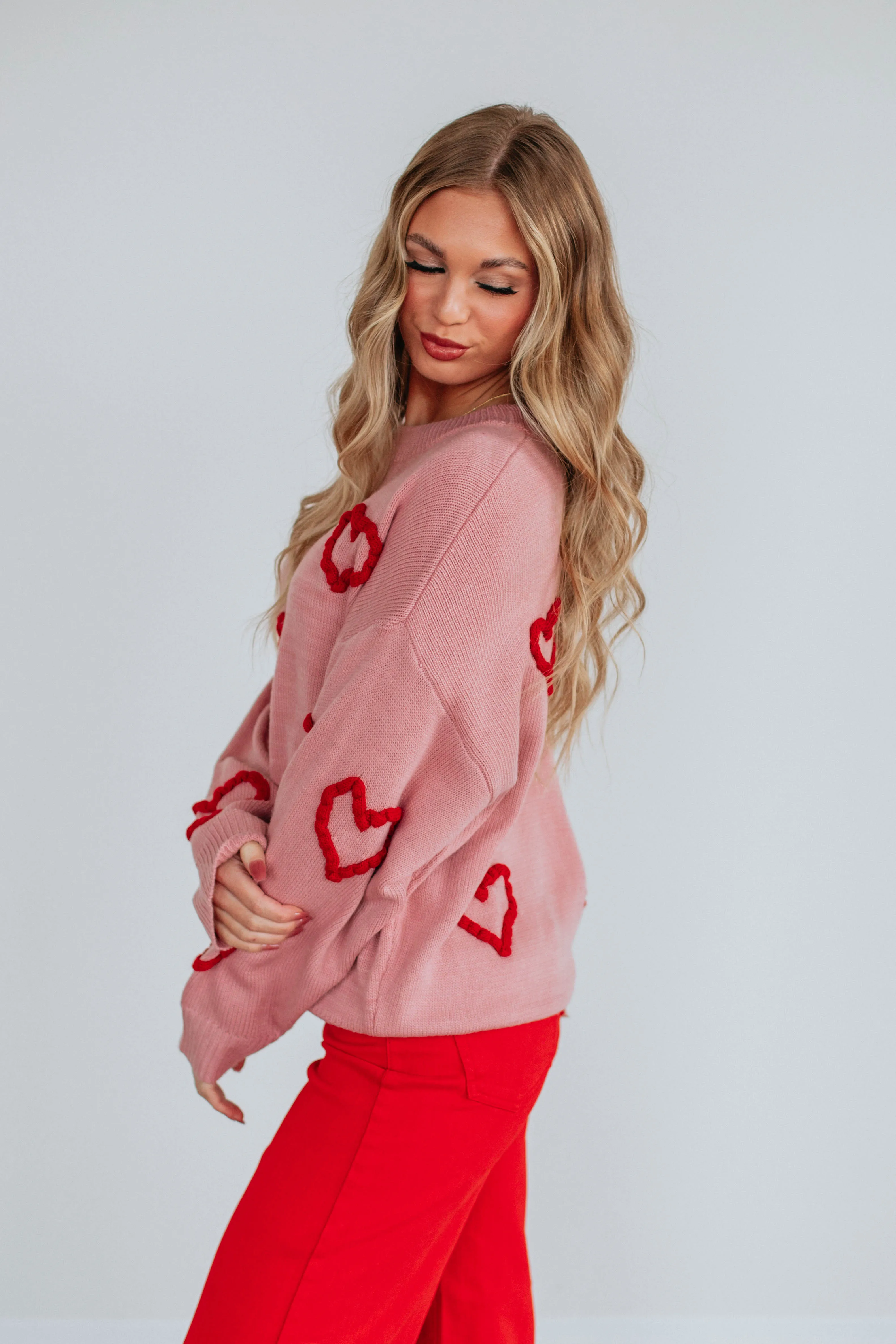 Blushing Babe Sweater