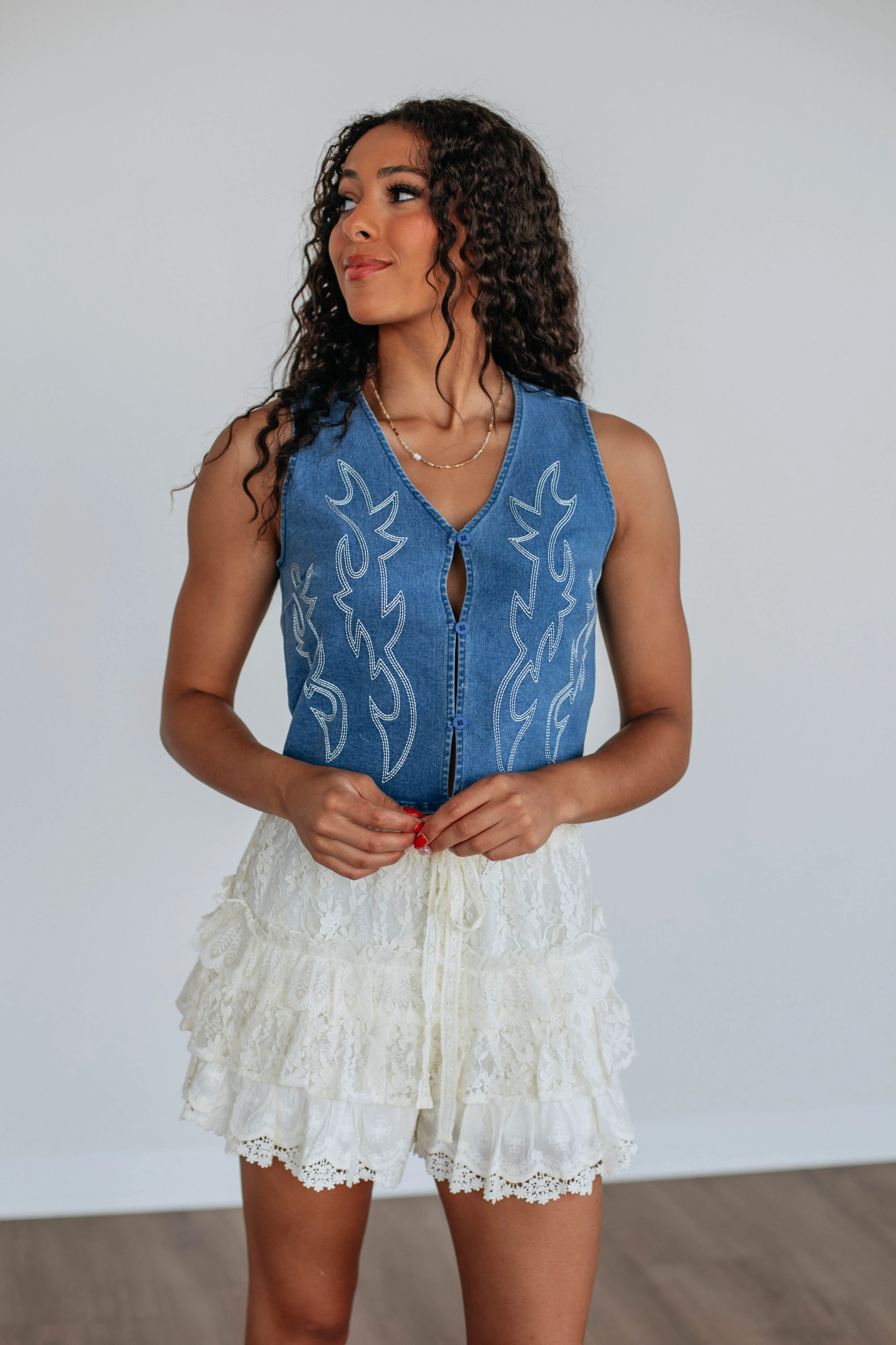 Boone Denim Vest