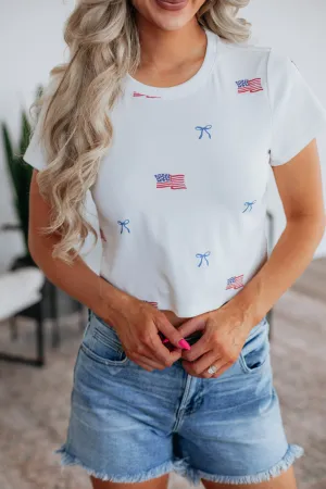 Bows & Stripes Tee