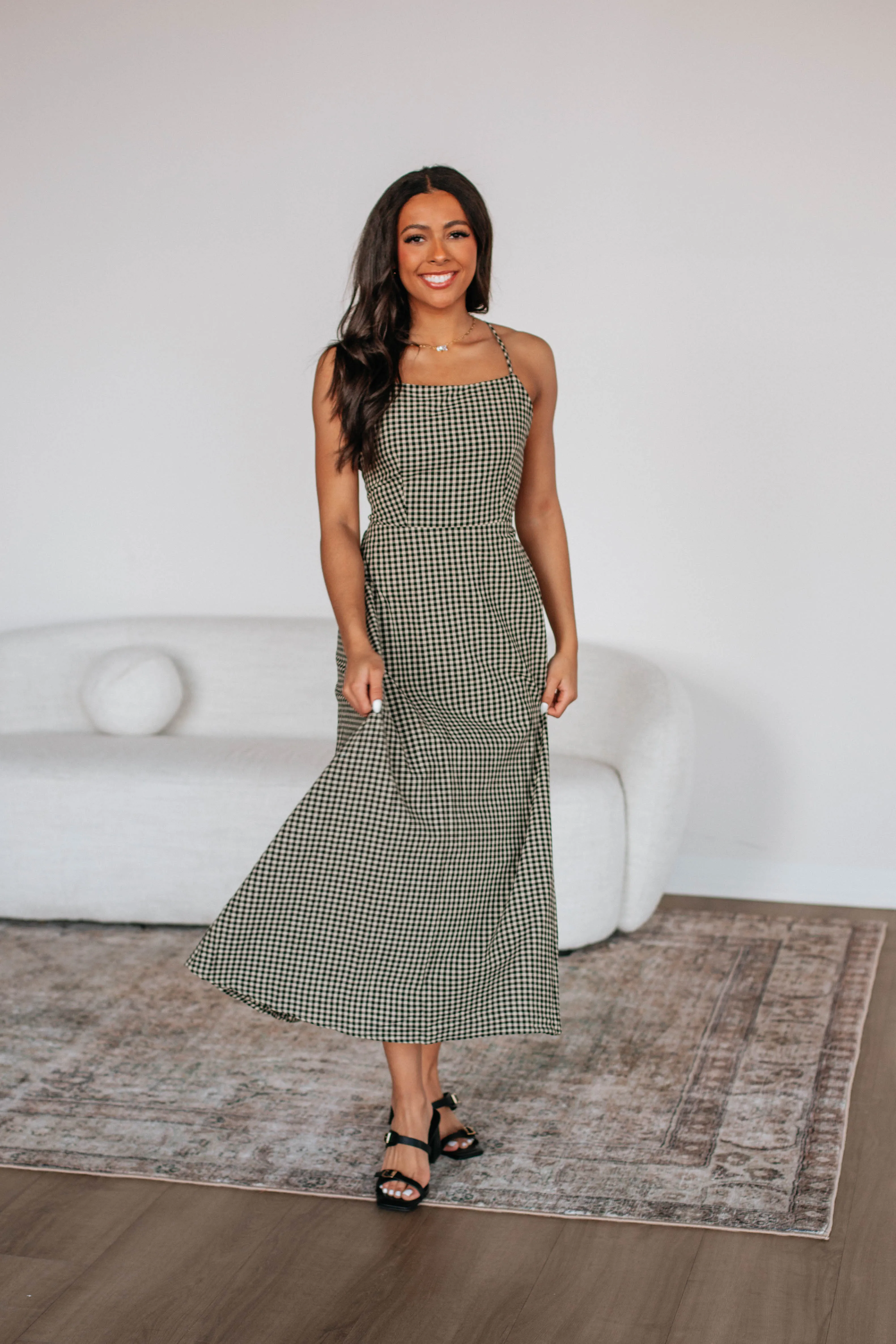 Breigh Gingham Dress