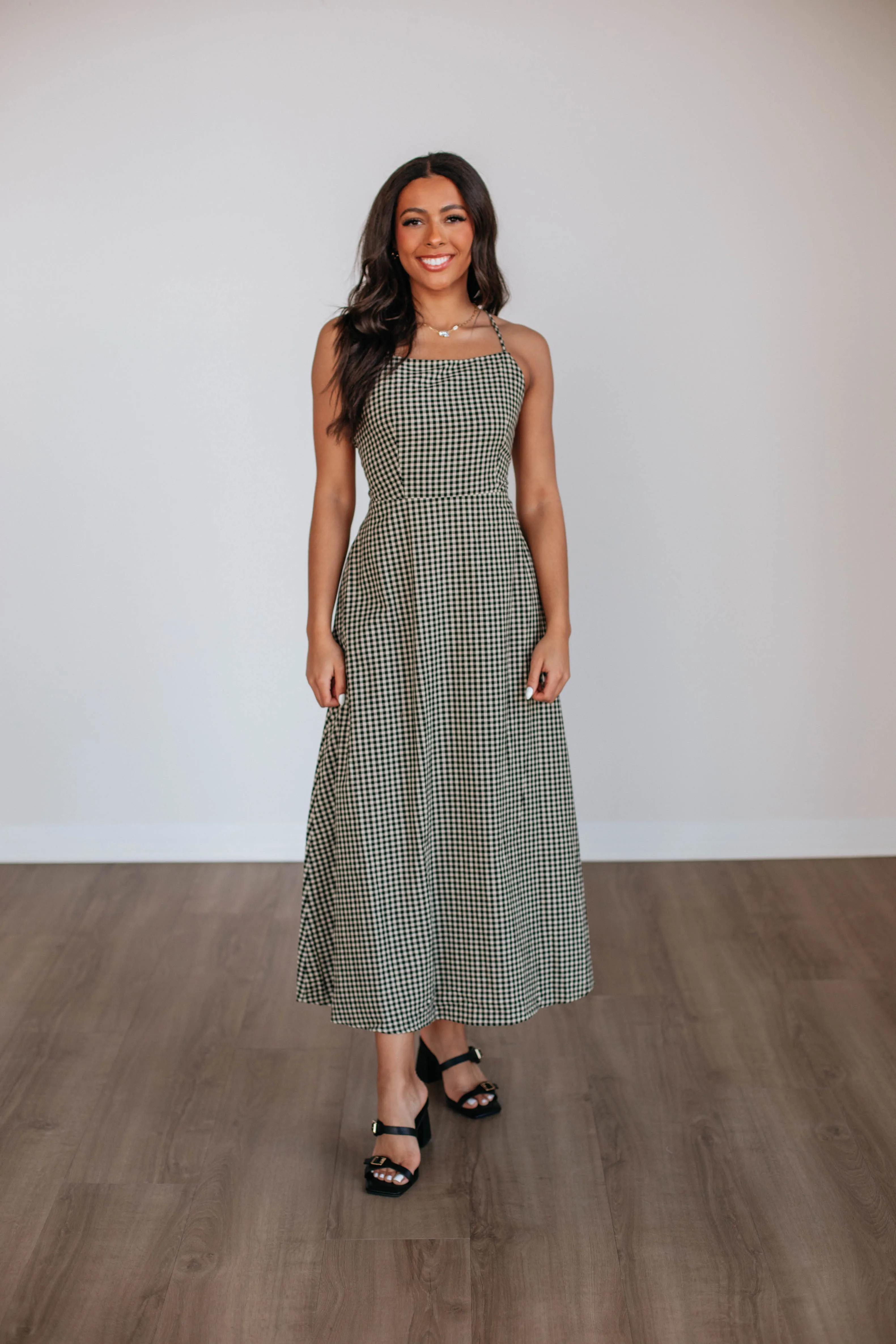 Breigh Gingham Dress