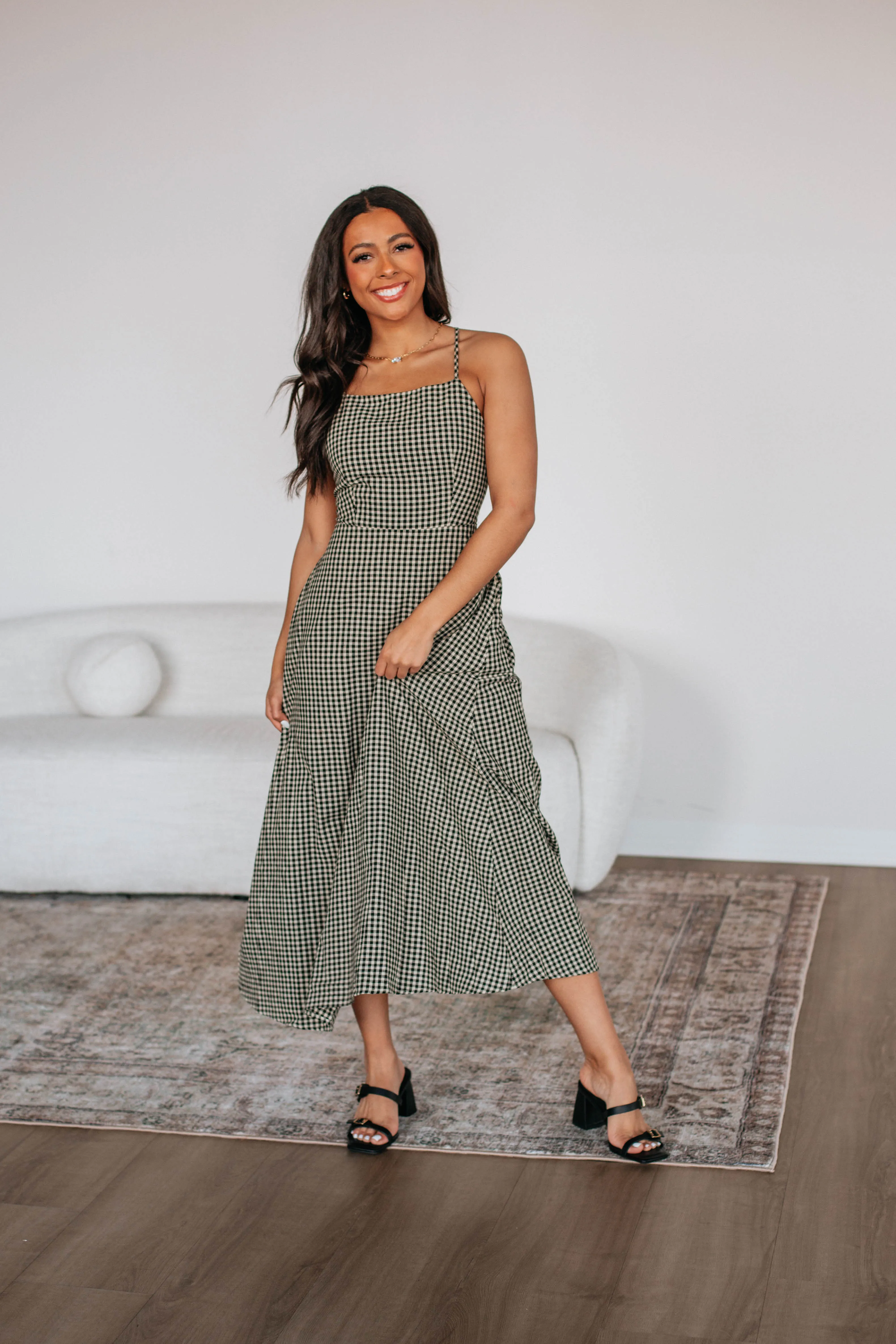 Breigh Gingham Dress