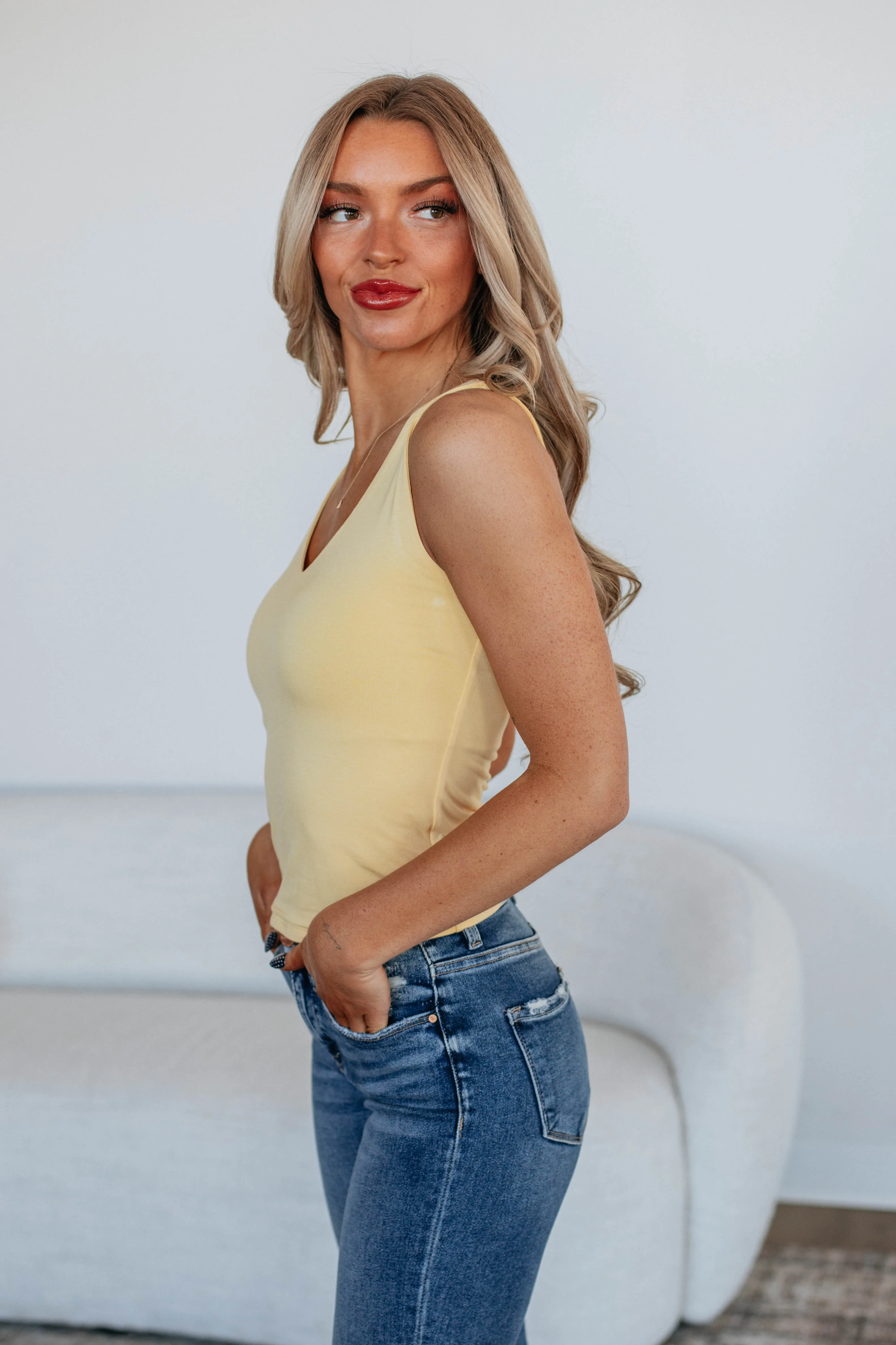 Briar Basic Tank - Lemon
