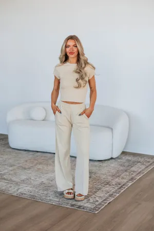 Brilee Two-Piece Set - Natural