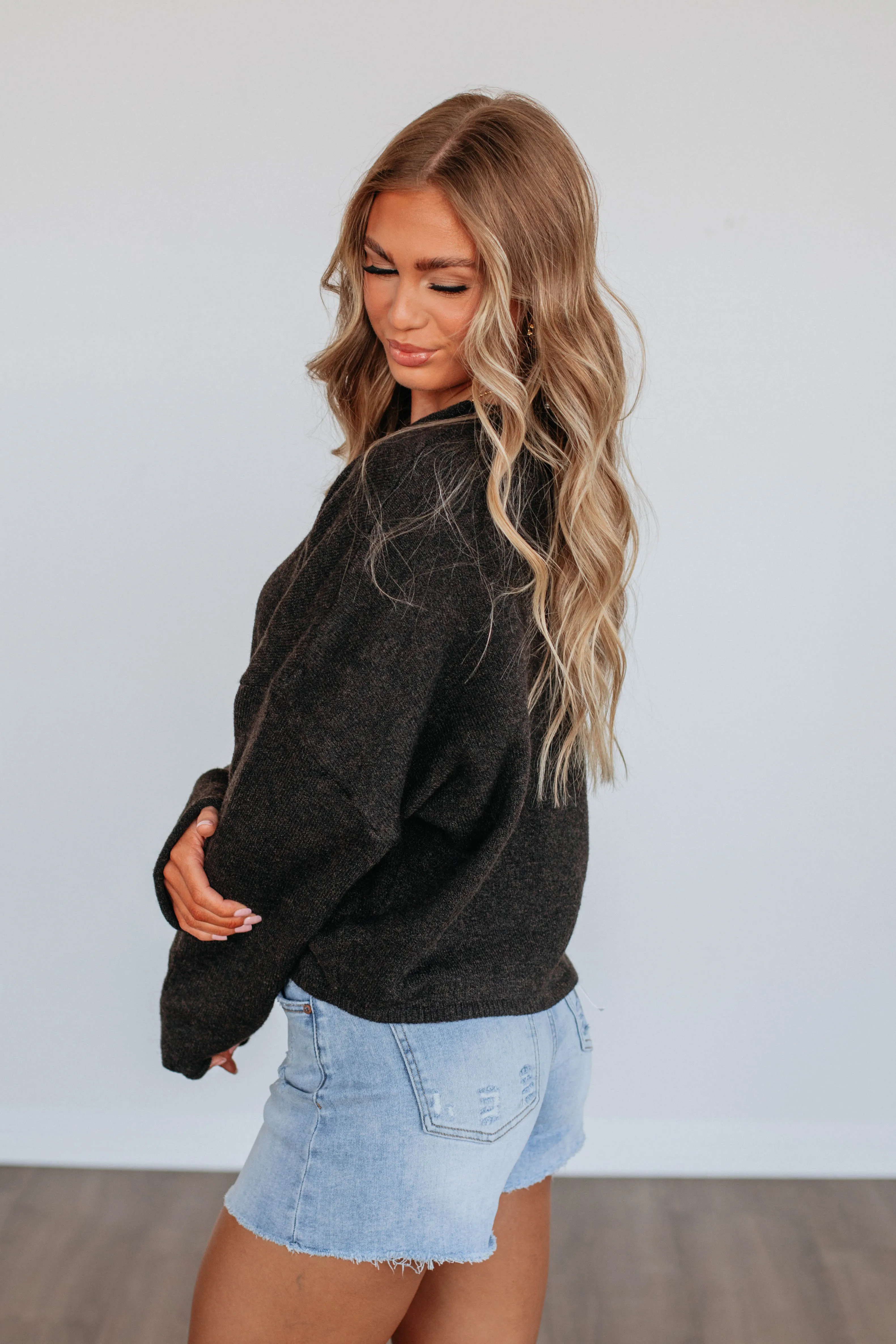Brooke Cardigan - Espresso