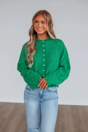 Brooke Cardigan - Kelly Green