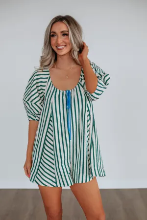 Capri Striped Romper