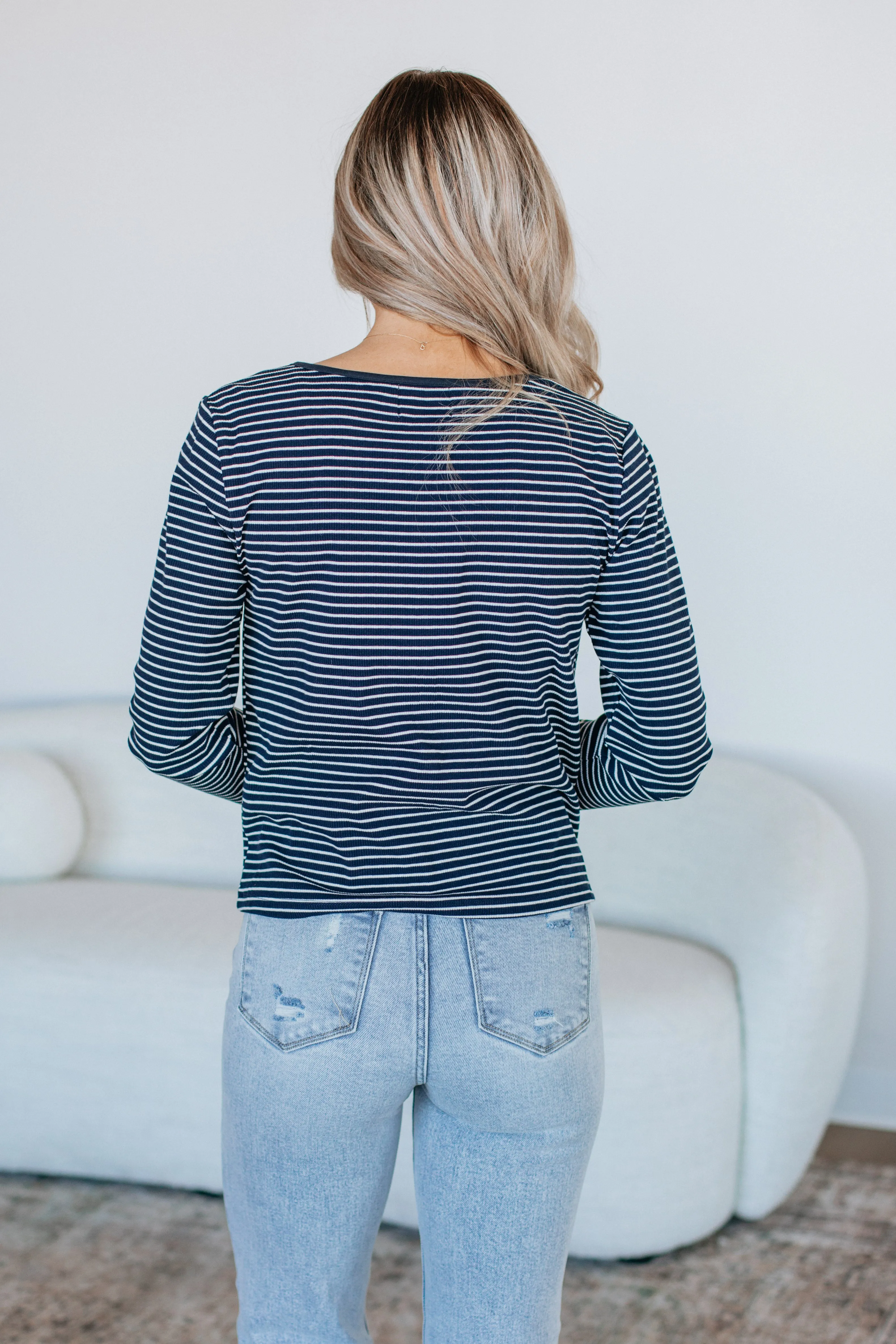 Casey Two-Piece Set - Navy Mix