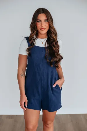 Chamberly Romper - Navy