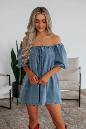 Chansley Denim Romper