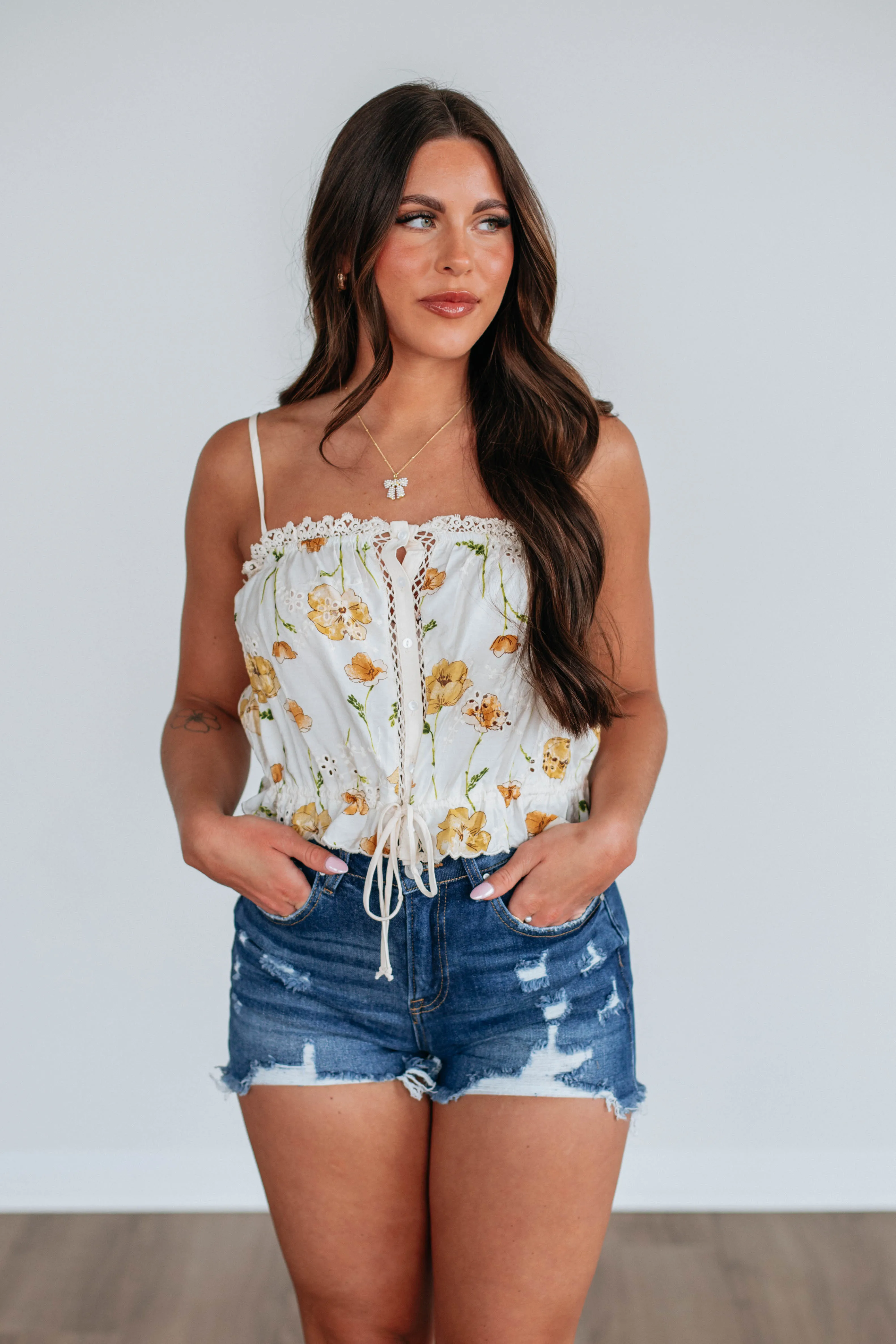 Chapel Floral Tank