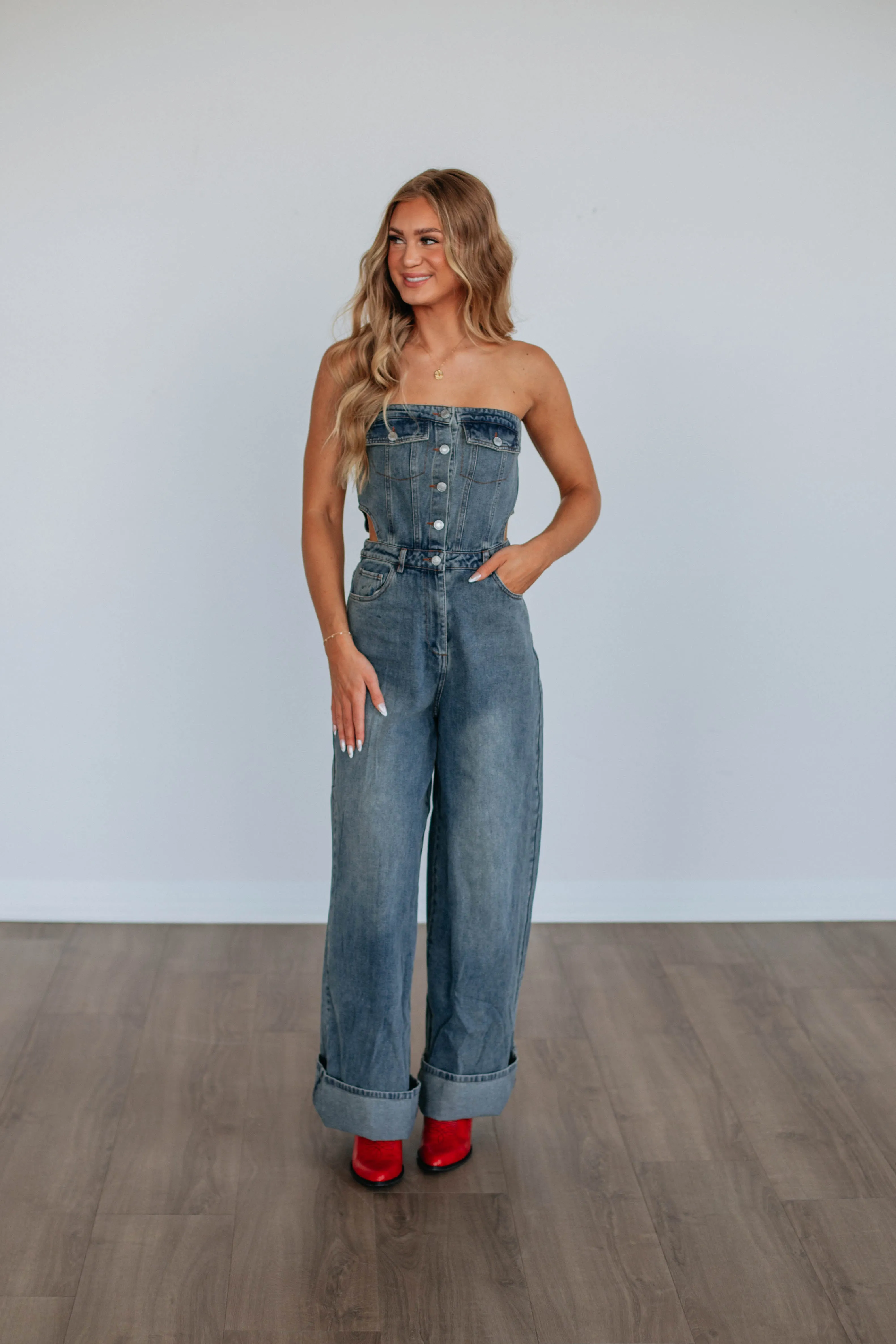 Chesney Denim Jumpsuit