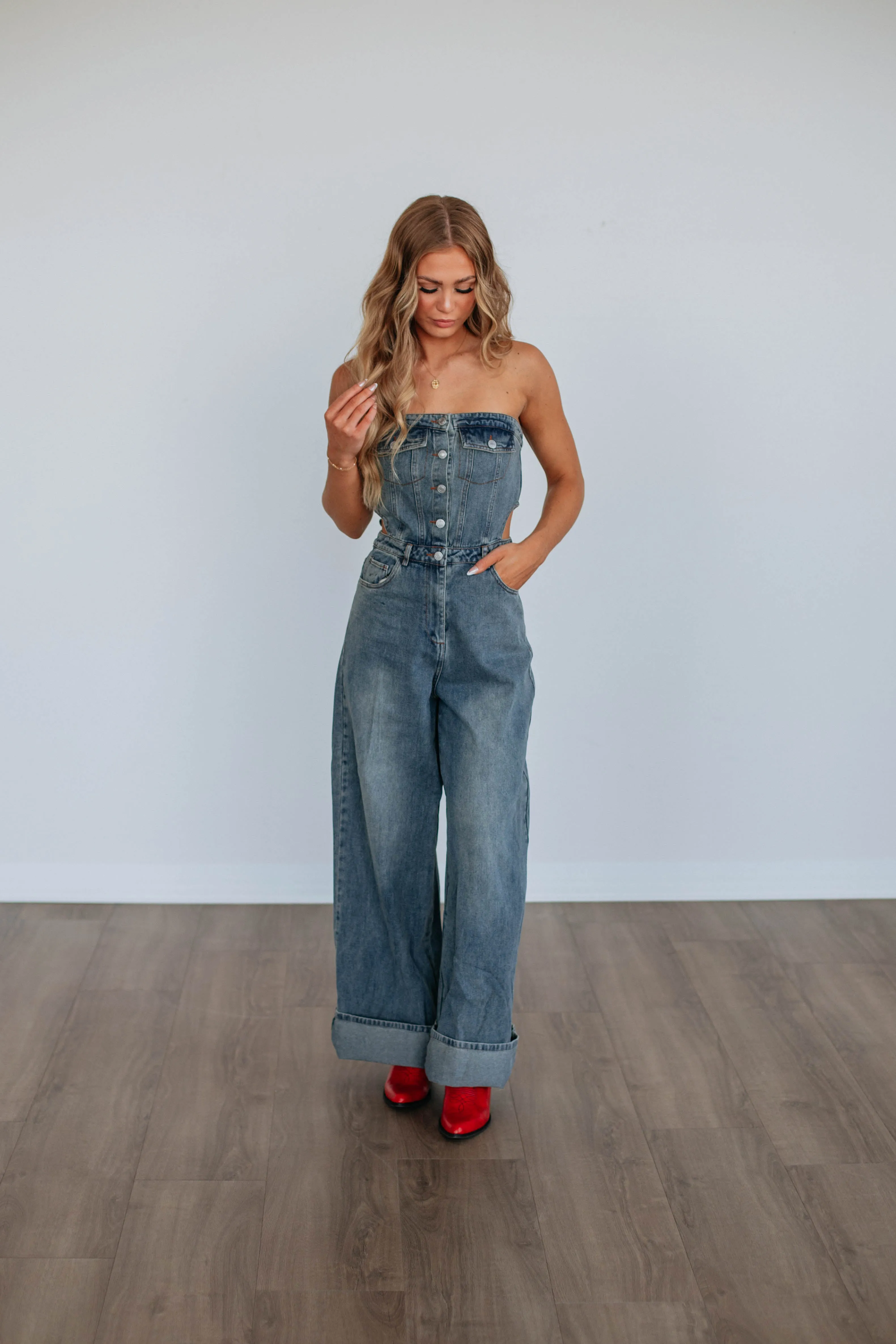 Chesney Denim Jumpsuit