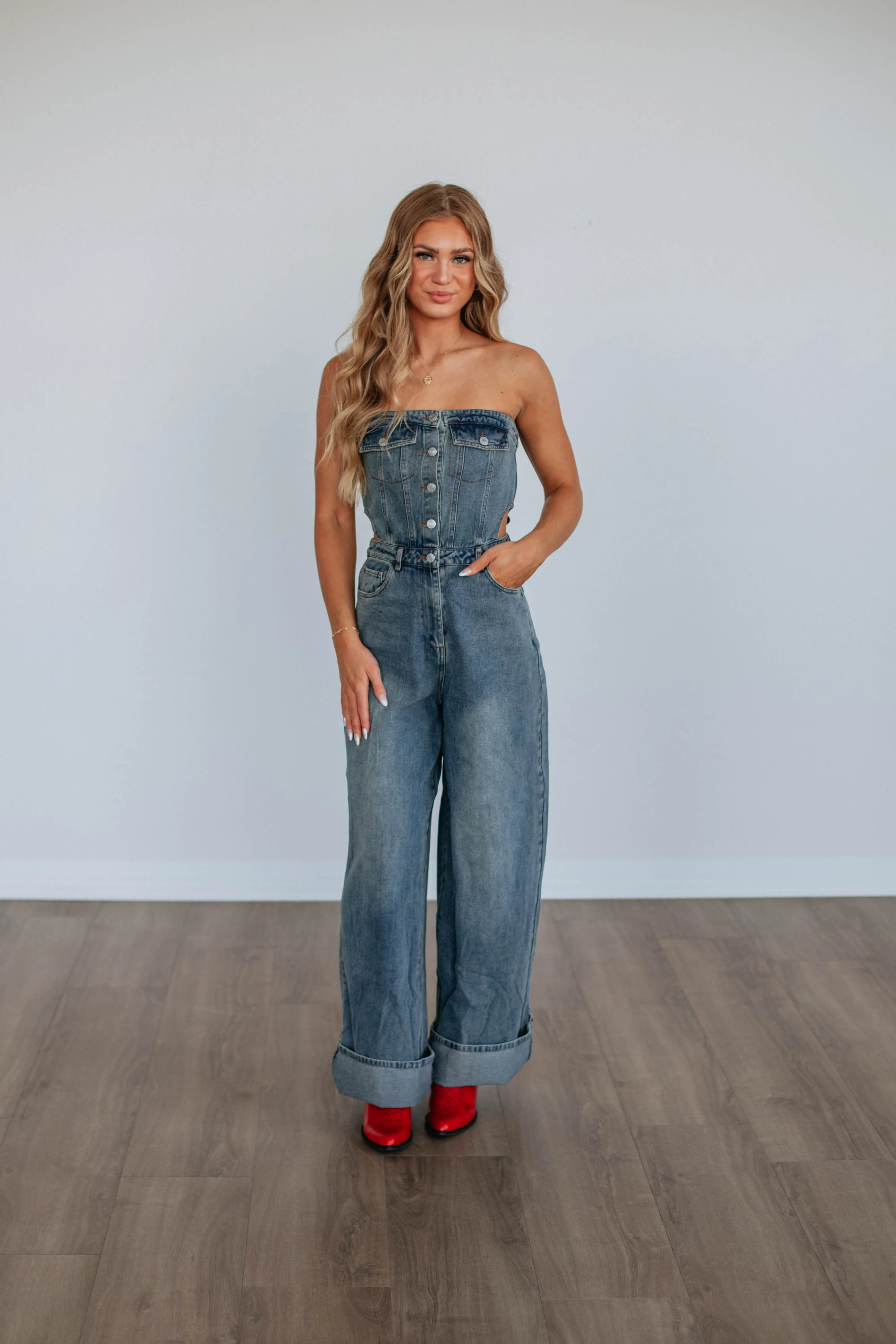 Chesney Denim Jumpsuit