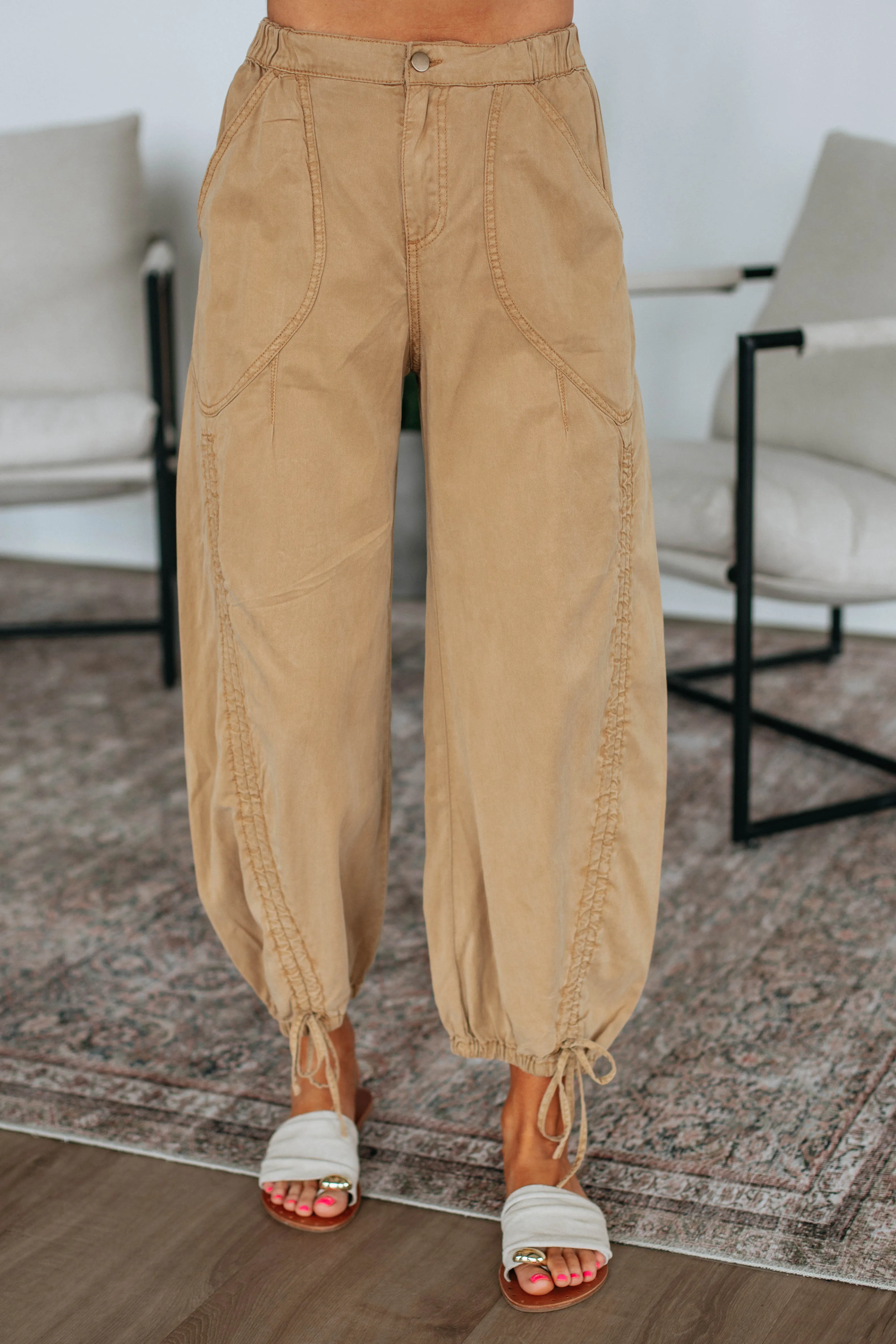 Chrissi Pants - Camel