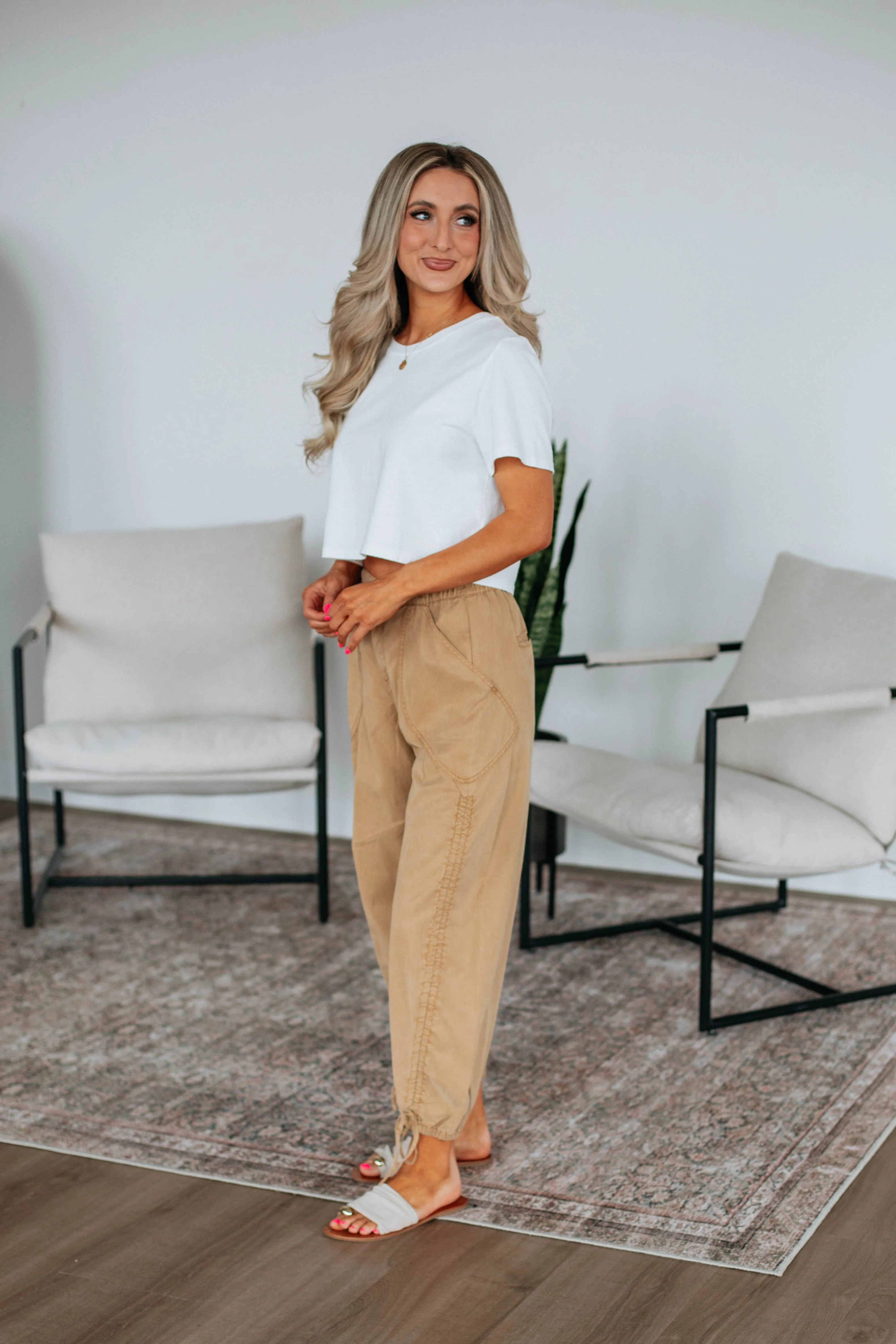 Chrissi Pants - Camel