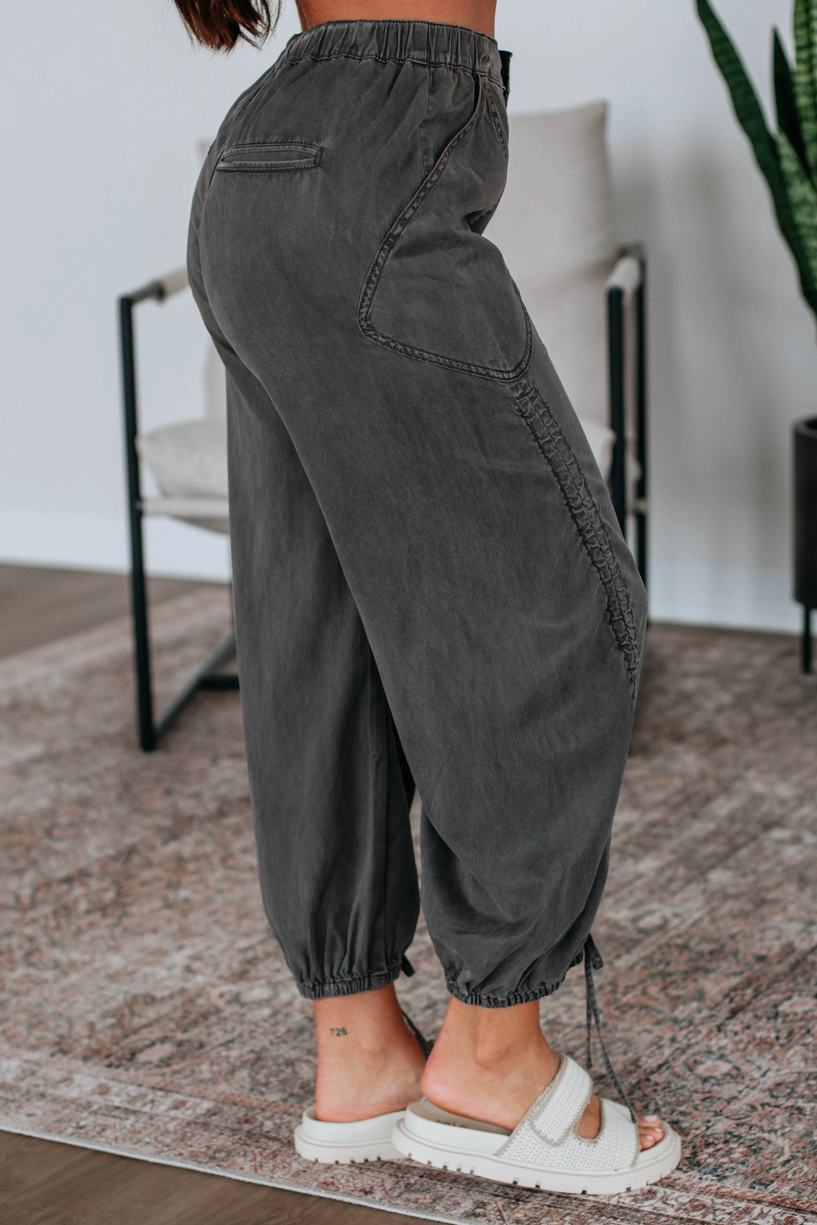 Chrissi Pants - Charcoal