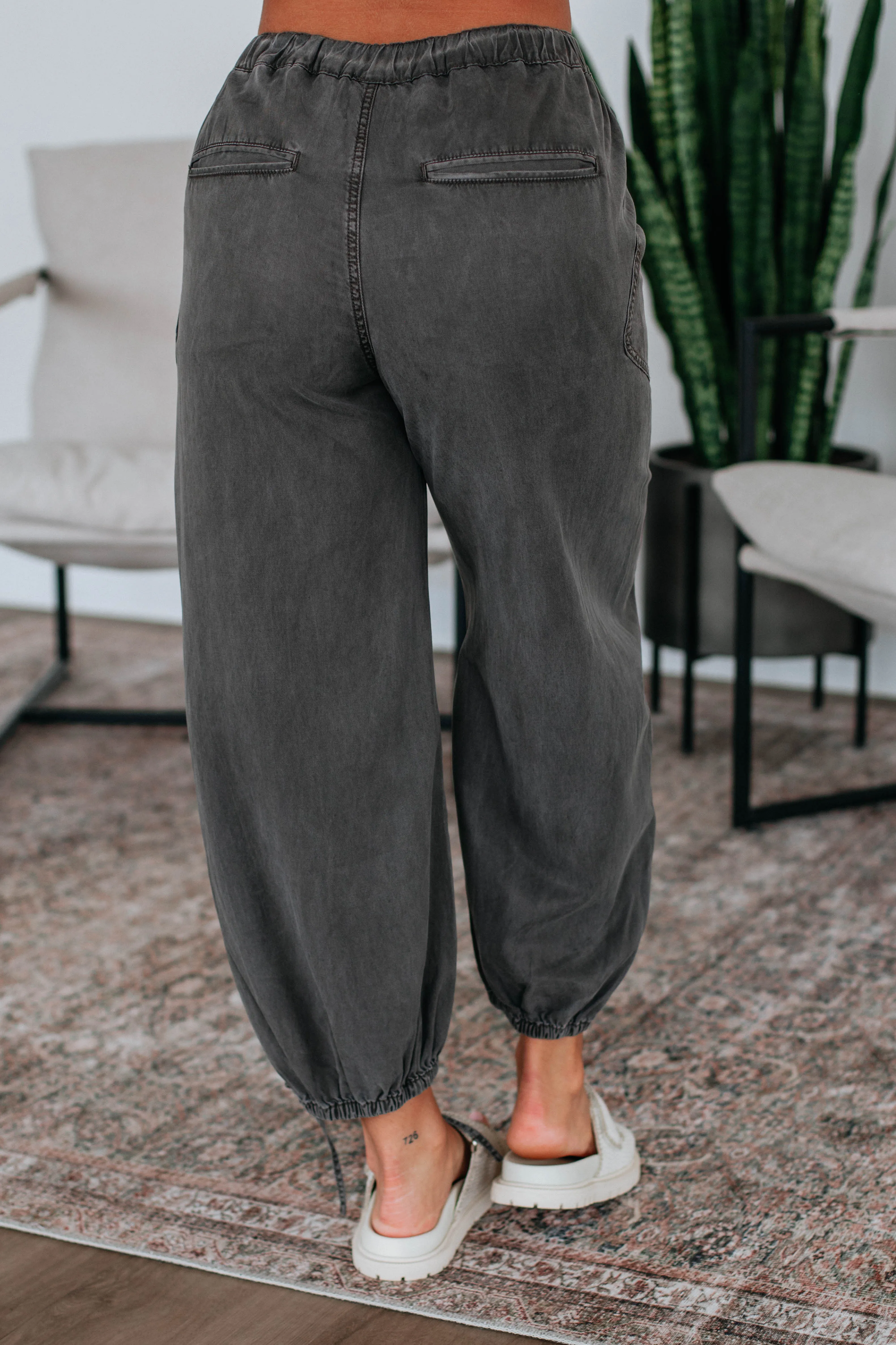 Chrissi Pants - Charcoal