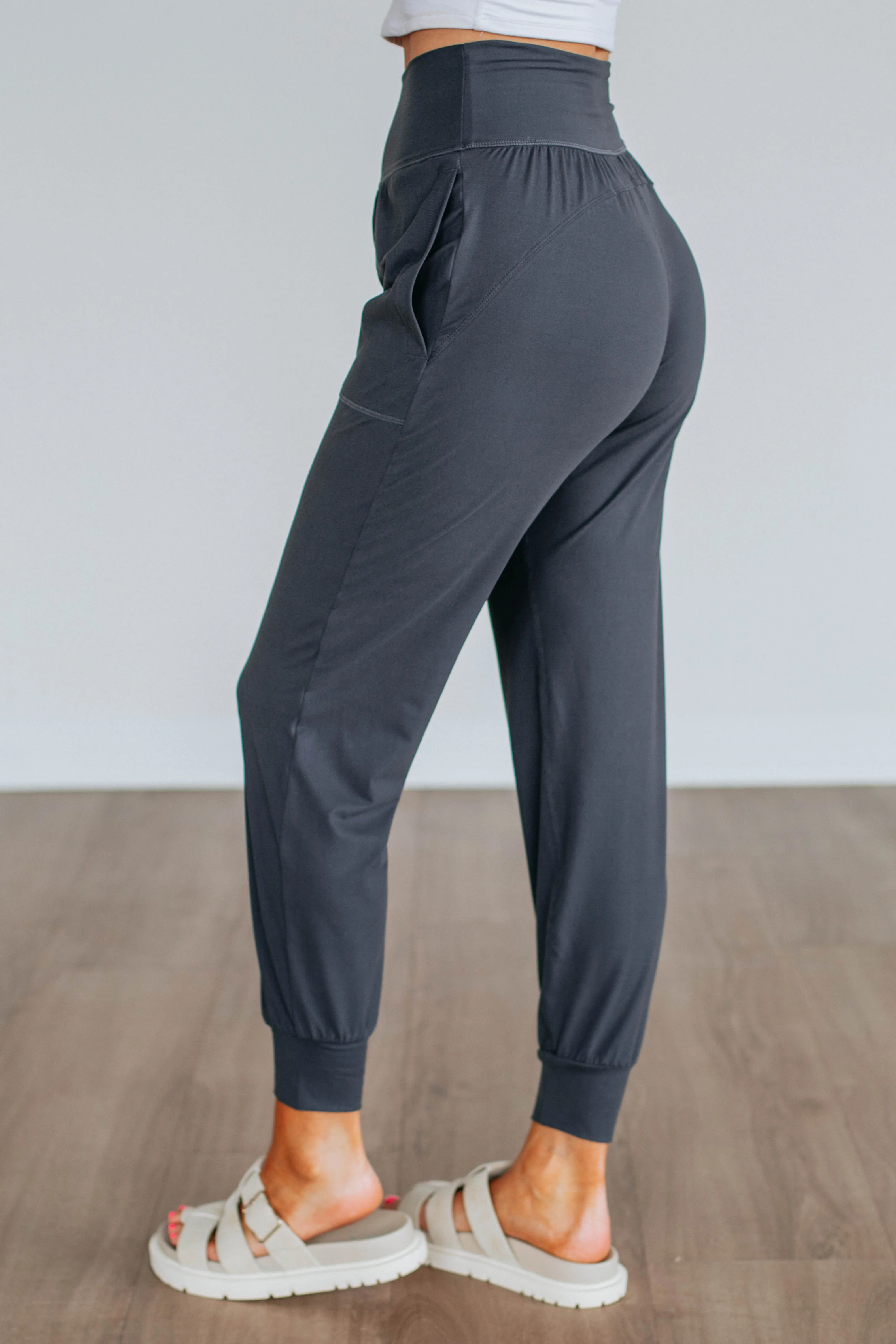Cloud Nine Joggers - Charcoal