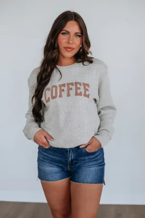 Coffee Knit Sweater