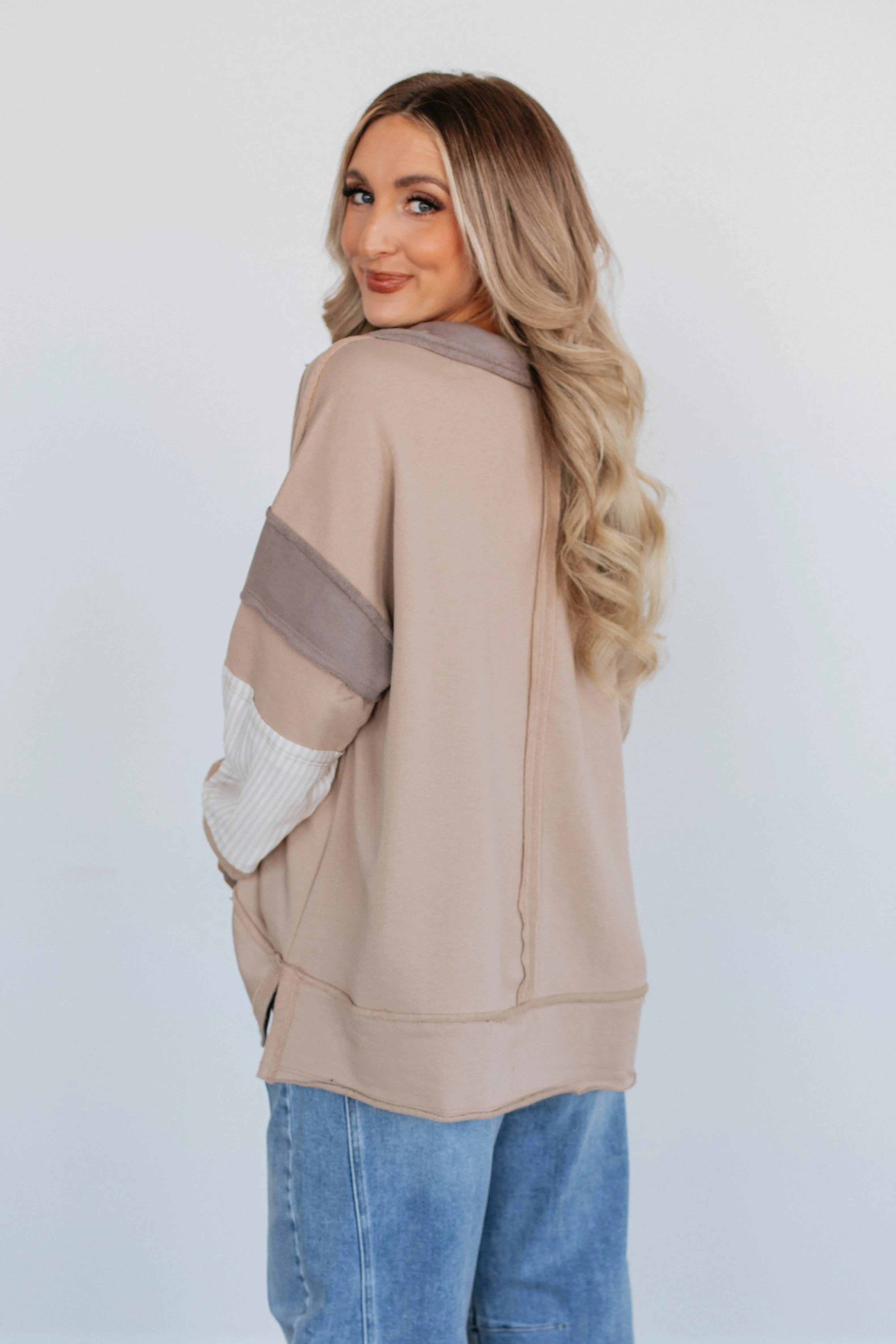 Colson Contrast Pullover