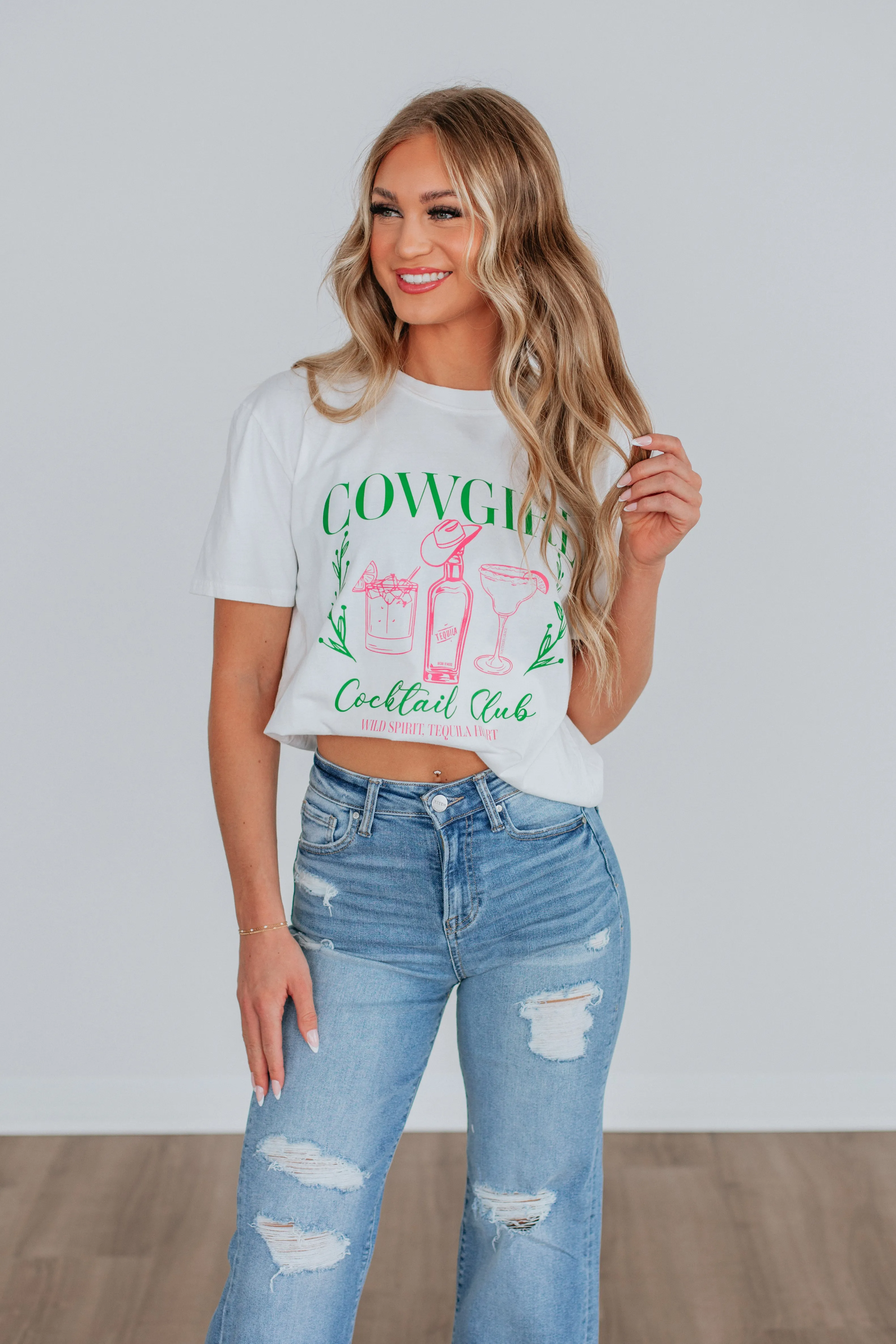 Cowgirl Cocktail Graphic Tee