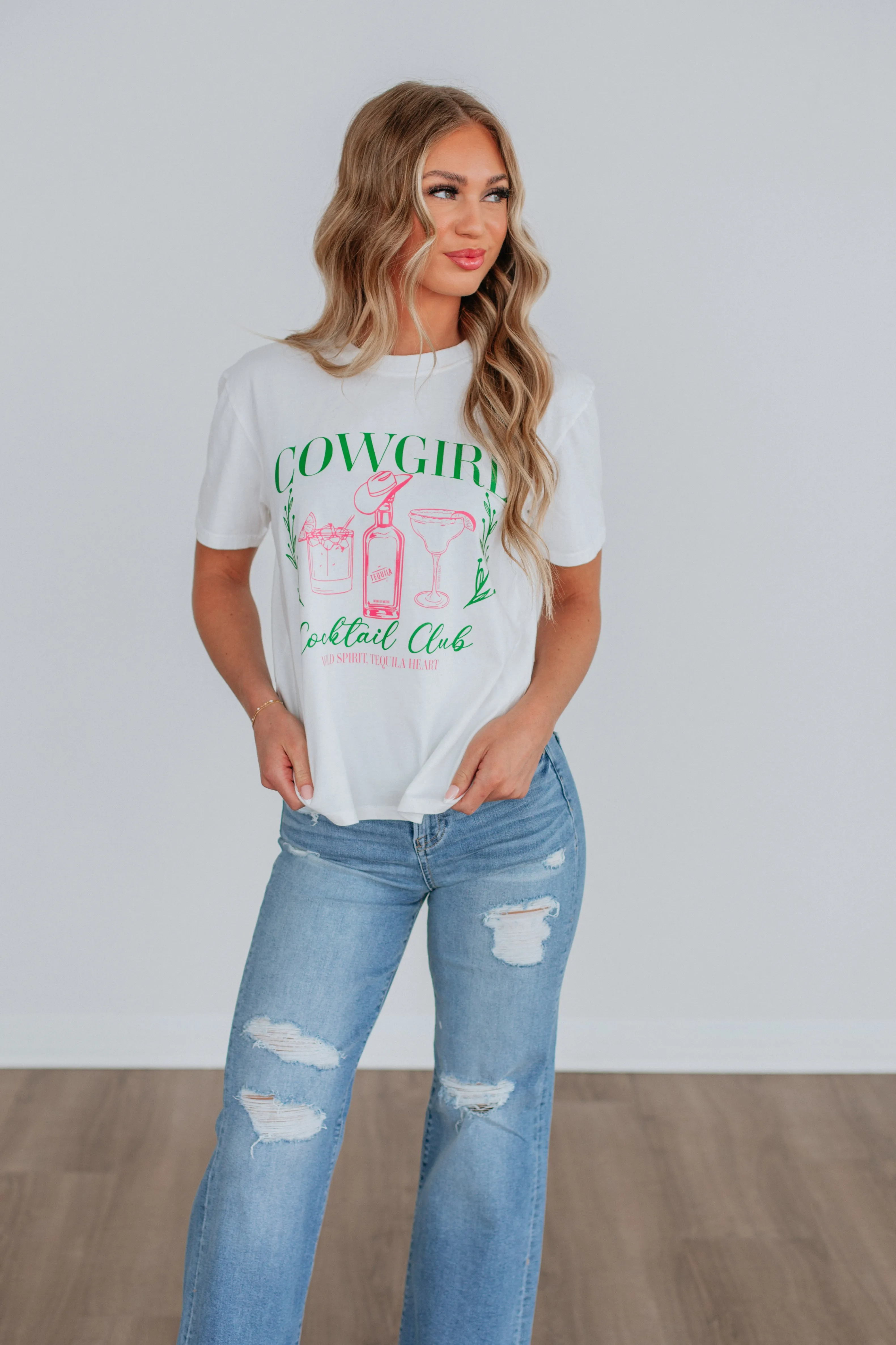 Cowgirl Cocktail Graphic Tee