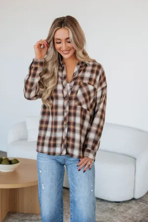Cyrus Flannel Top