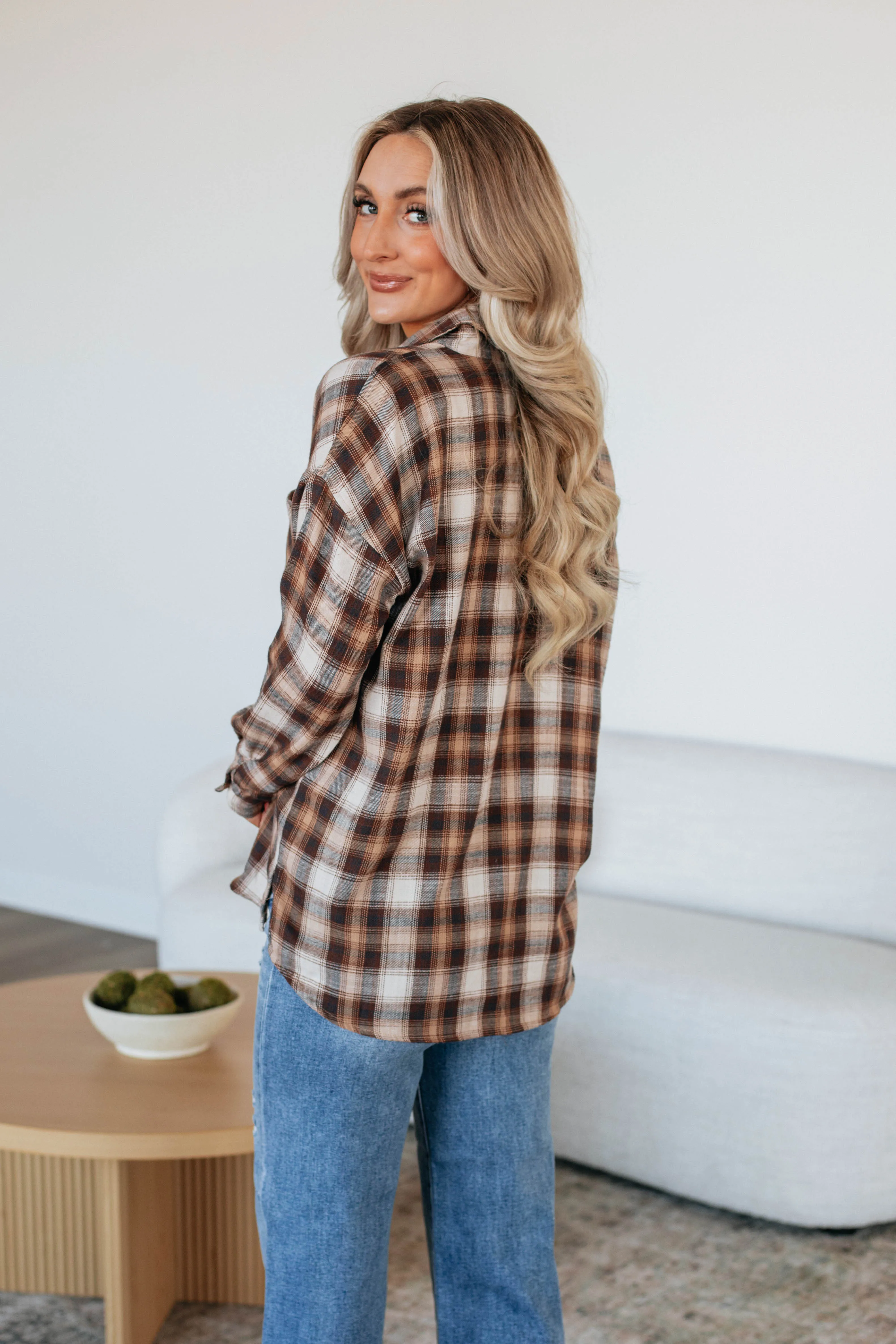 Cyrus Flannel Top