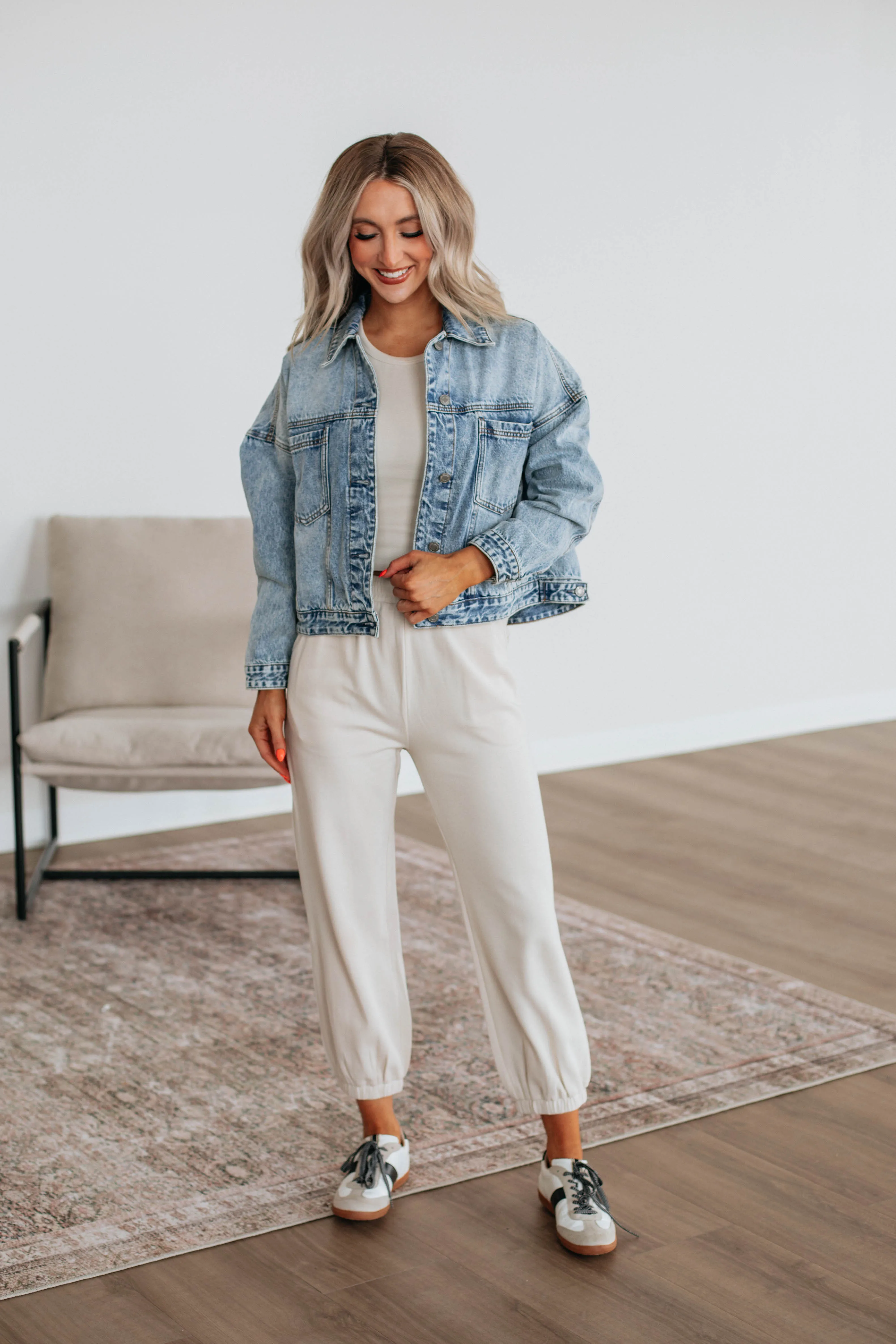 Dax Two-Piece Lounge Set - Natural