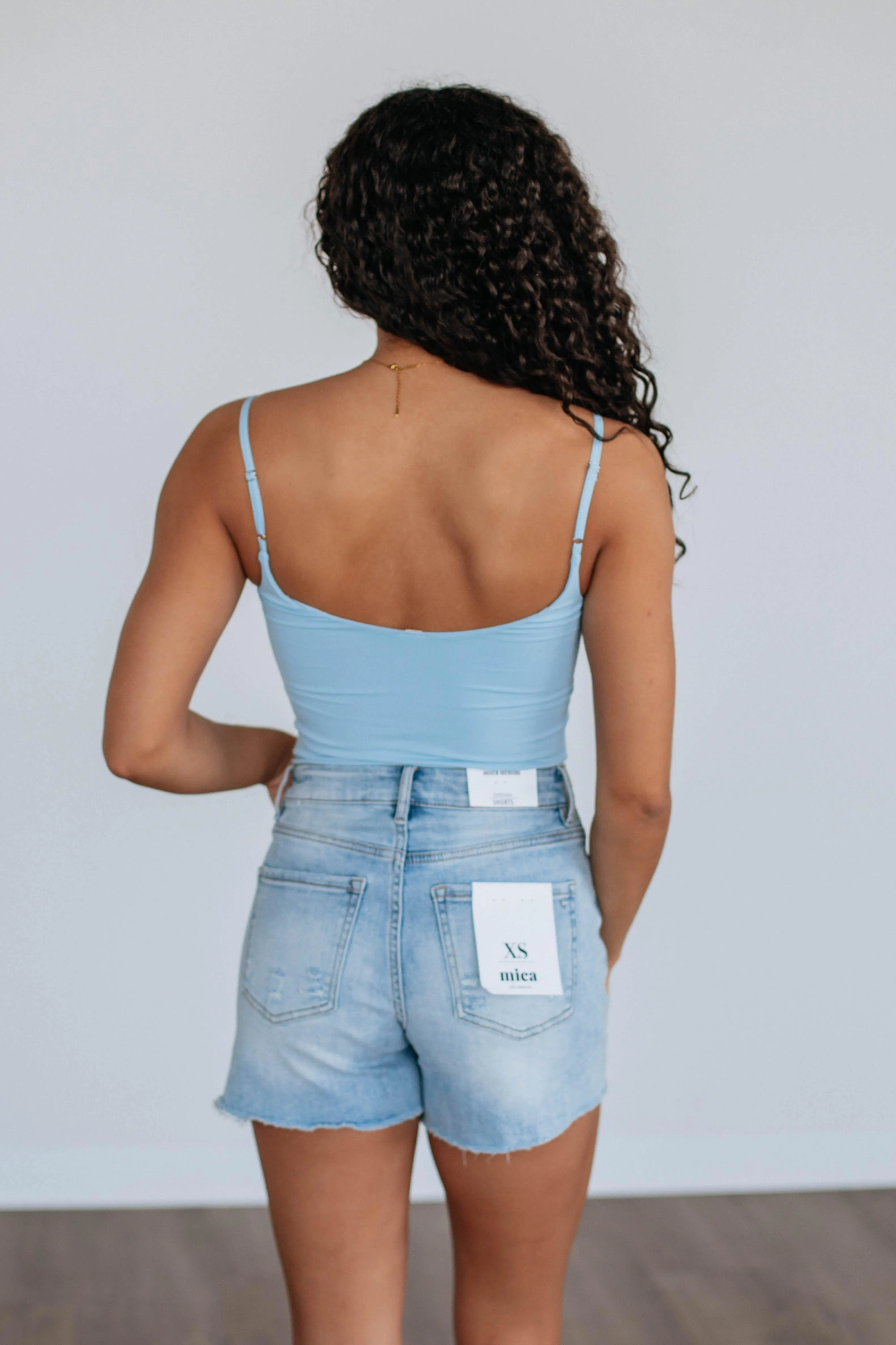 Double Take Bodysuit - Sky Blue