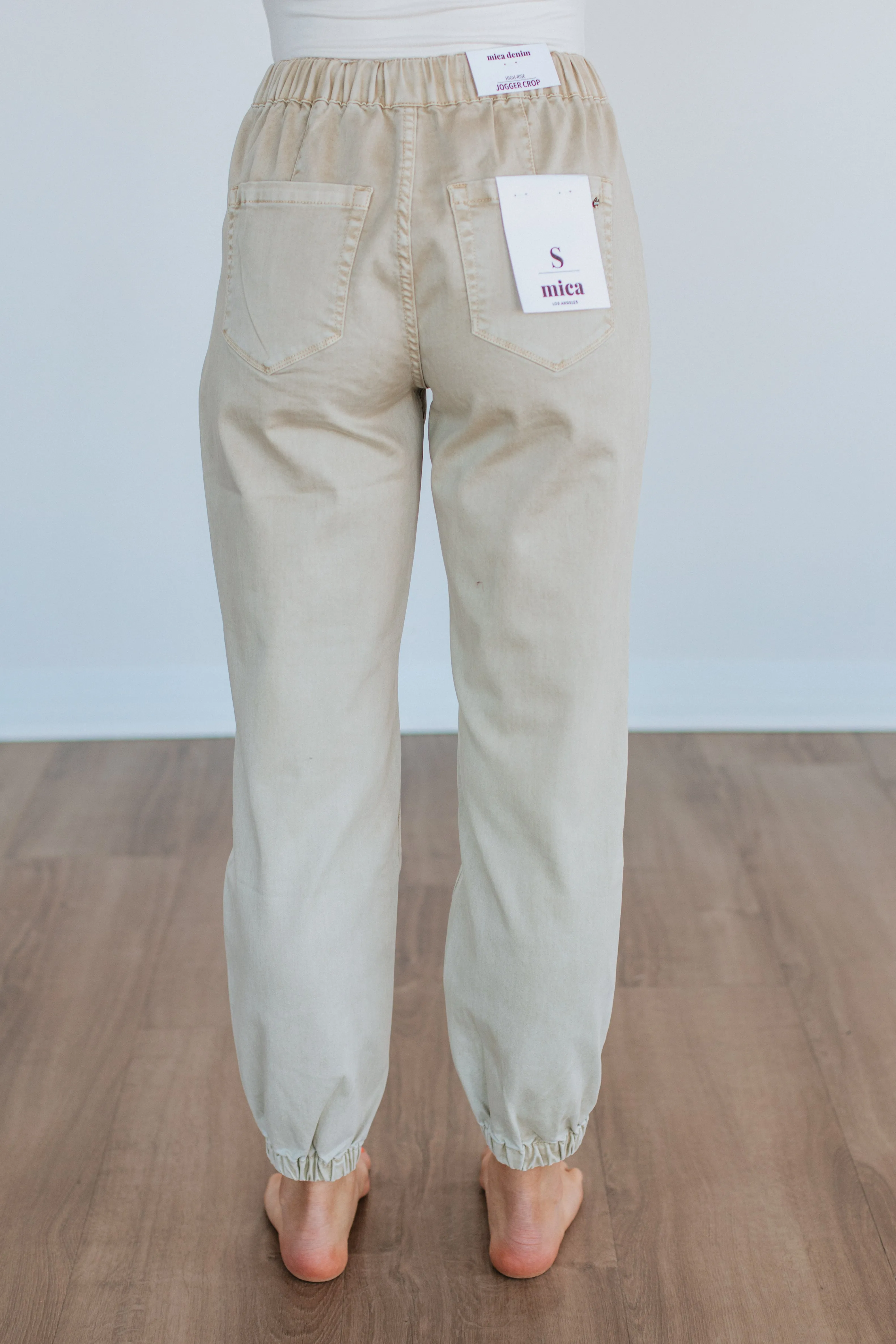 Drea Mica Joggers - Natural