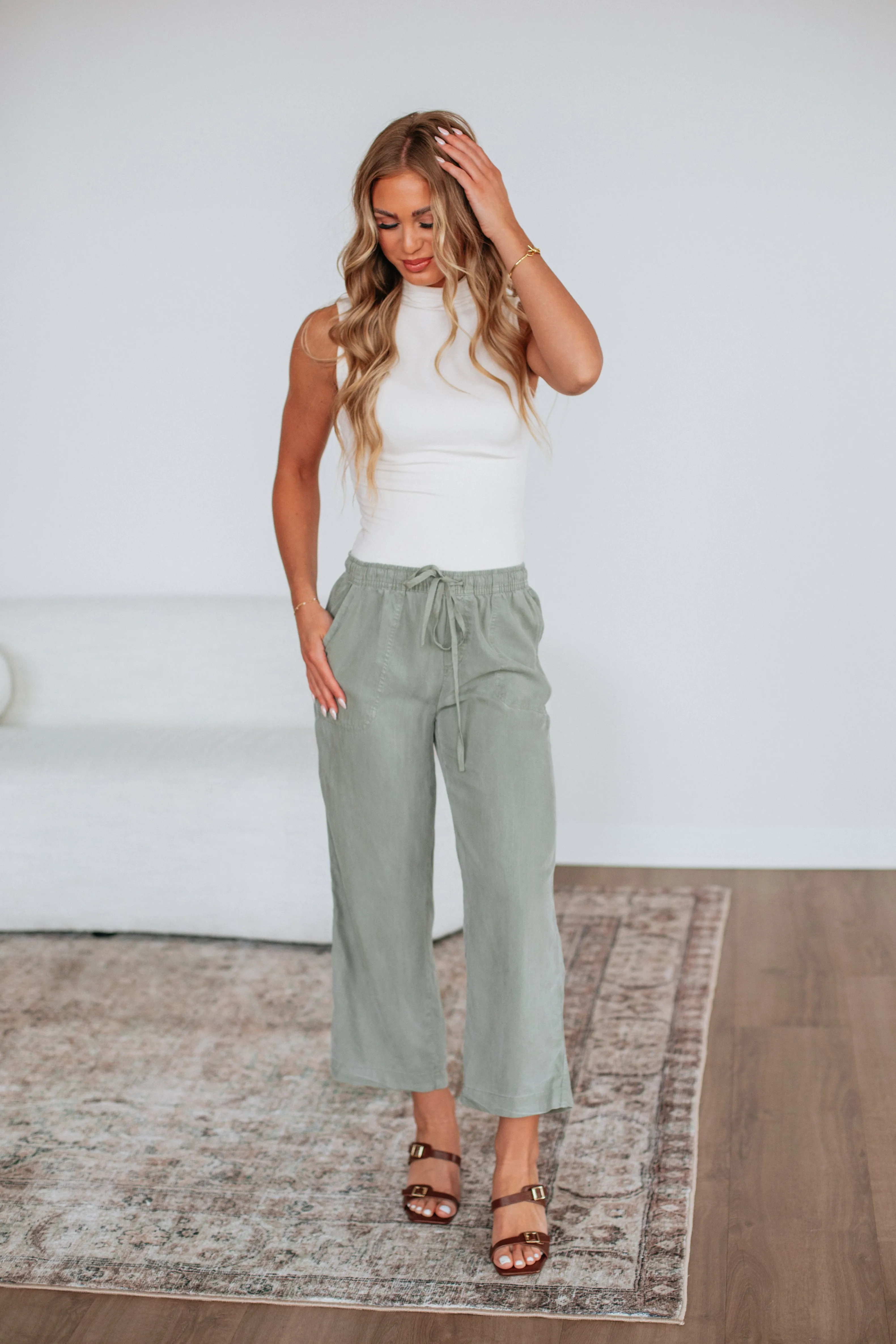 Duncan Casual Pants - Artichoke