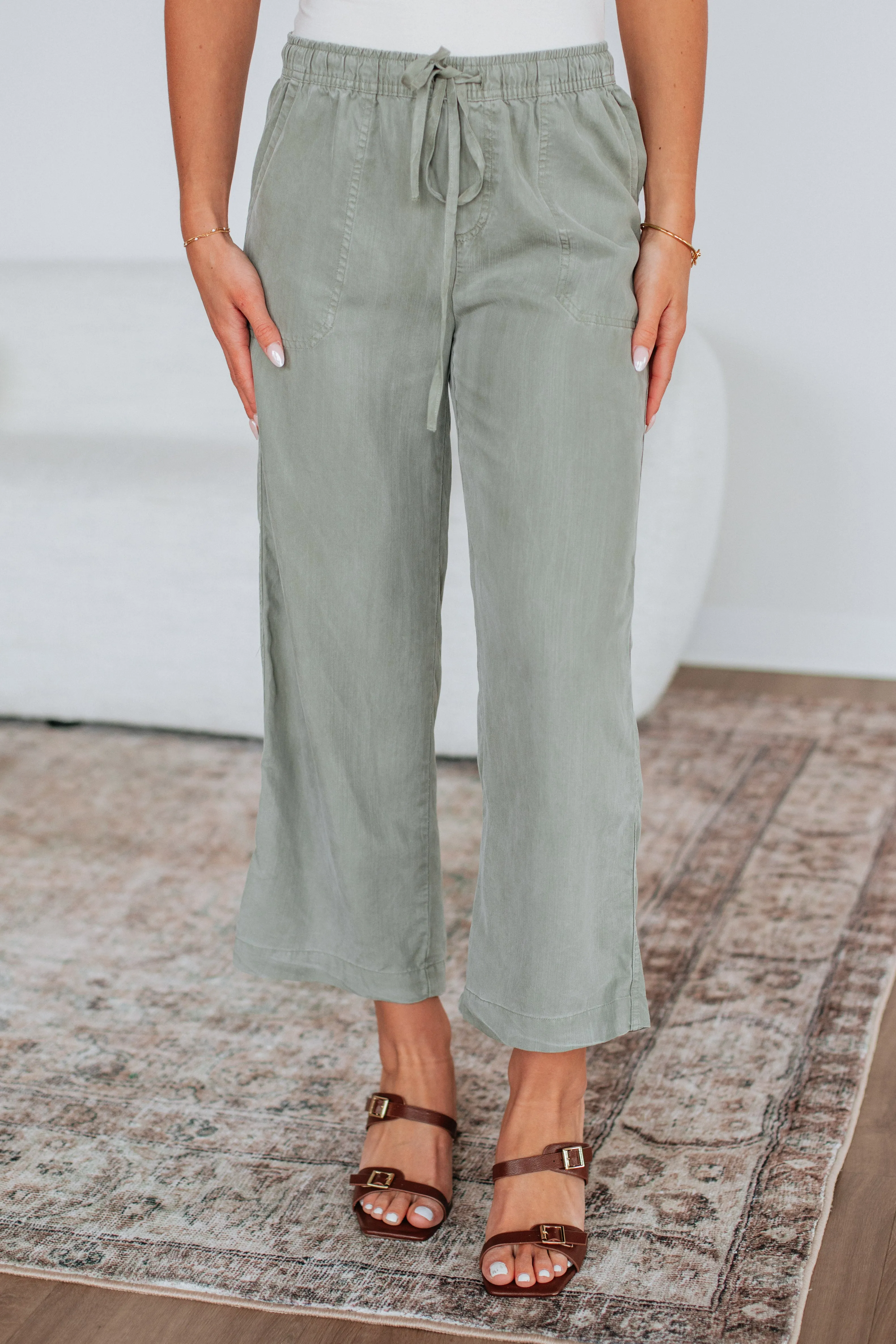 Duncan Casual Pants - Artichoke
